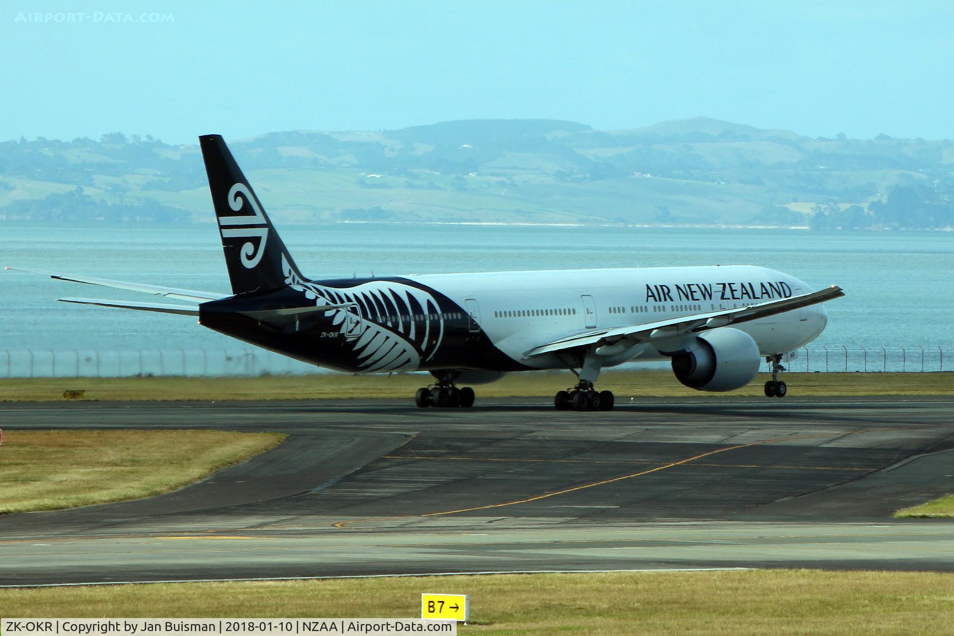 ZK-OKR, 2014 Boeing 777-306/ER C/N 44546, Air New Zealand