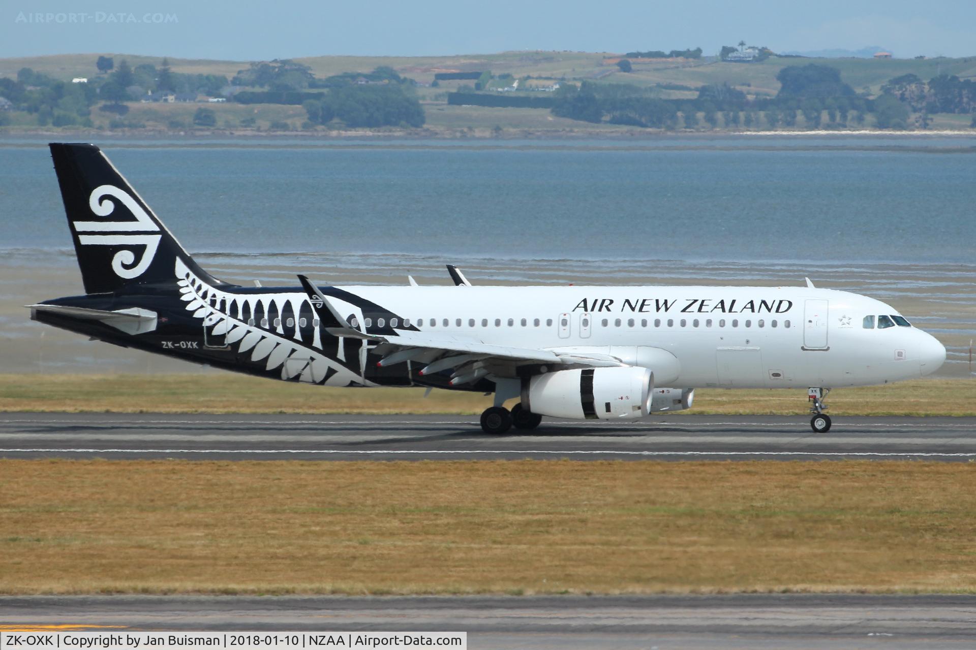 ZK-OXK, 2015 Airbus A320-232 C/N 6706, Air New Zealand