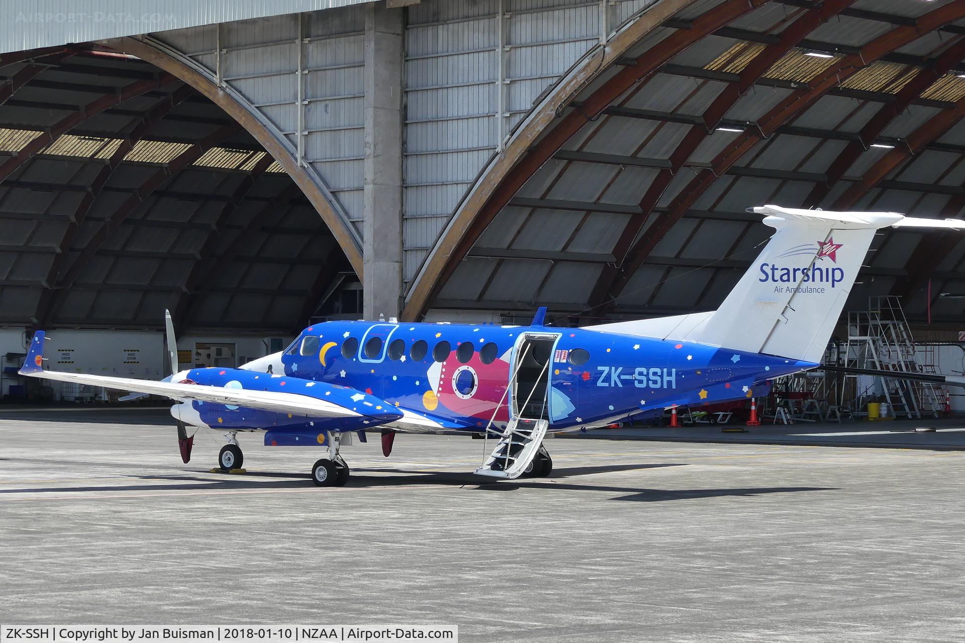 ZK-SSH, 2007 Beechcraft King Air 300 C/N FL-525, Starlight Air Ambulance