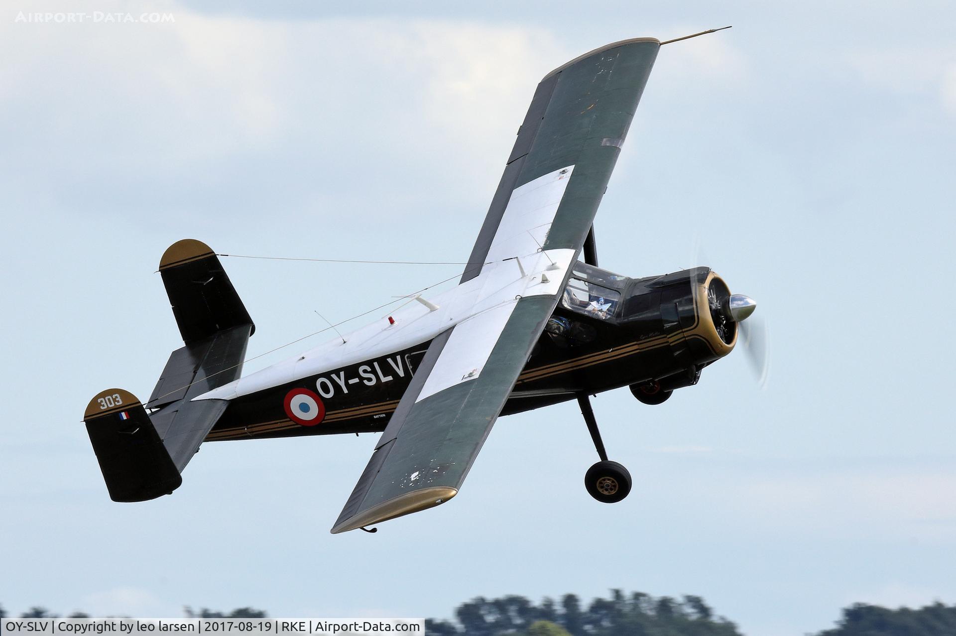 OY-SLV, 1961 Max Holste MH-1521M Broussard C/N 303, Roskilde Air Show 19.8.2017