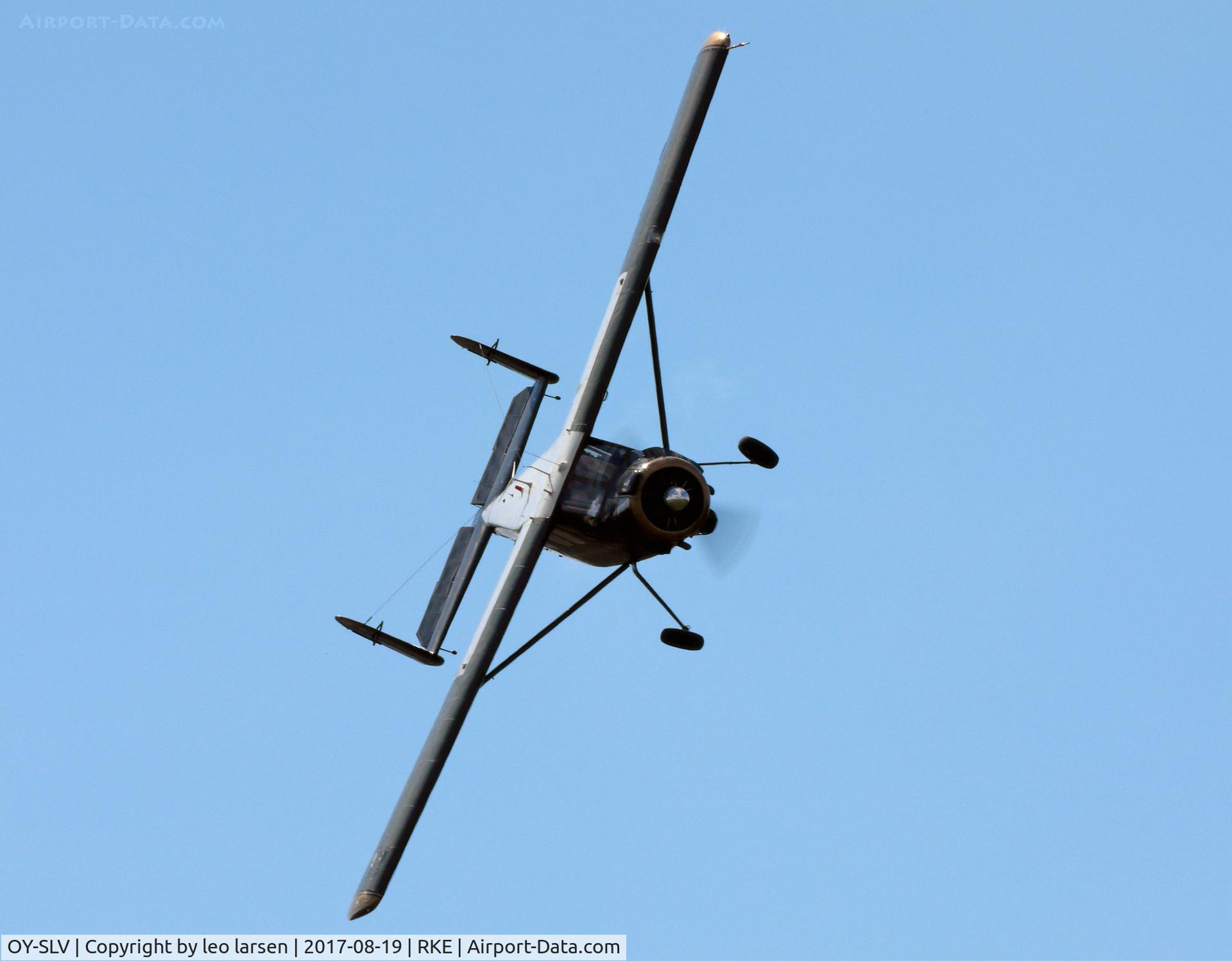 OY-SLV, 1961 Max Holste MH-1521M Broussard C/N 303, Roskilde Air Show 19.8.2017