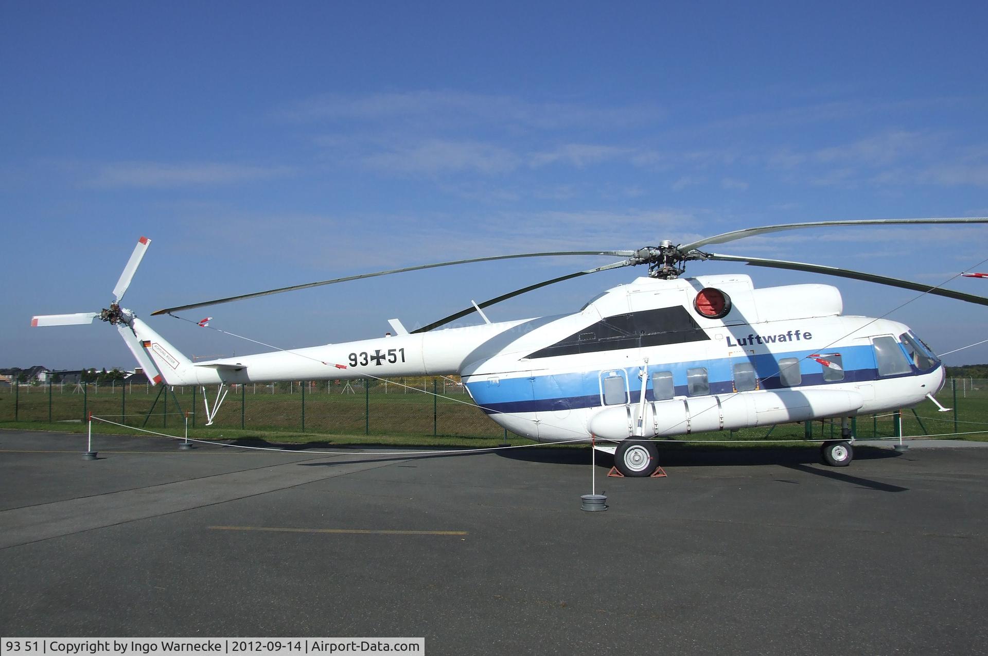 93 51, Mil Mi-8S Hip C/N 105104, Mil Mi-8S HIP at the Luftwaffenmuseum, Berlin-Gatow