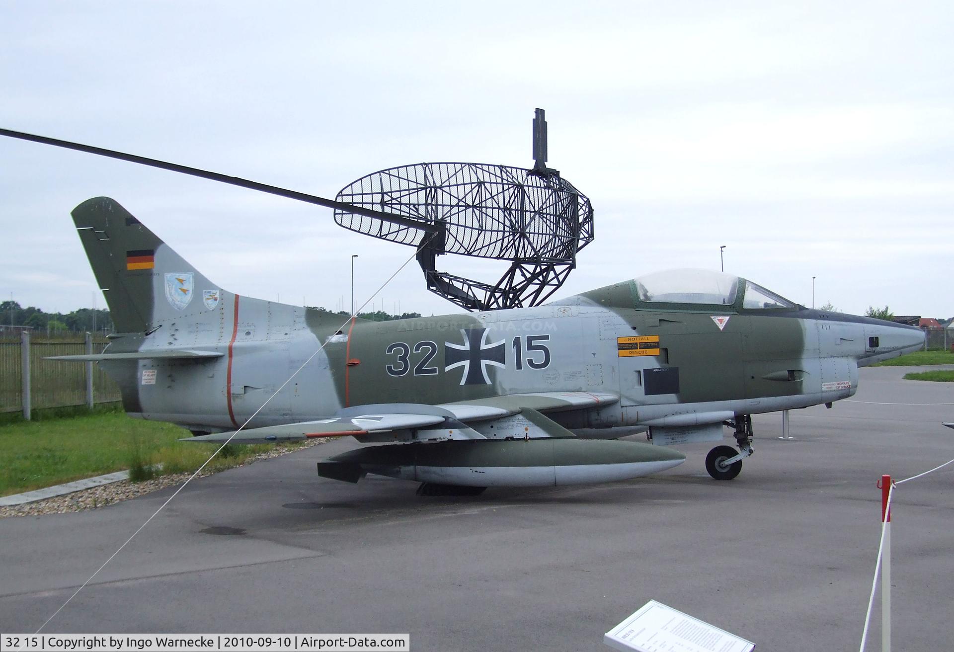 32 15, Fiat G-91R/3 C/N D483, FIAT G.91/R3 at the Luftwaffenmuseum, Berlin-Gatow