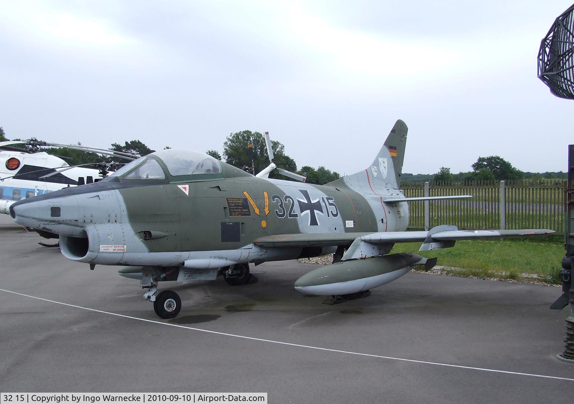 32 15, Fiat G-91R/3 C/N D483, FIAT G.91/R3 at the Luftwaffenmuseum, Berlin-Gatow
