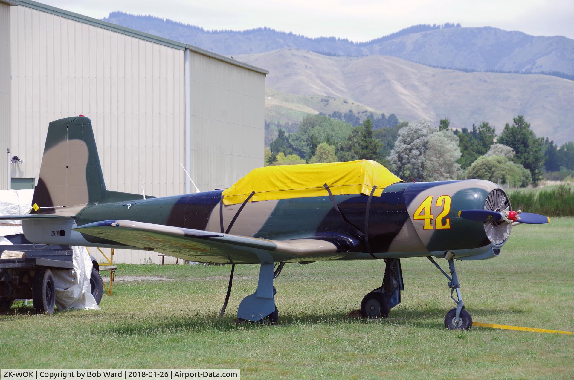 ZK-WOK, Nanchang CJ-6 C/N 2132042, As seen at Omaka January 2018