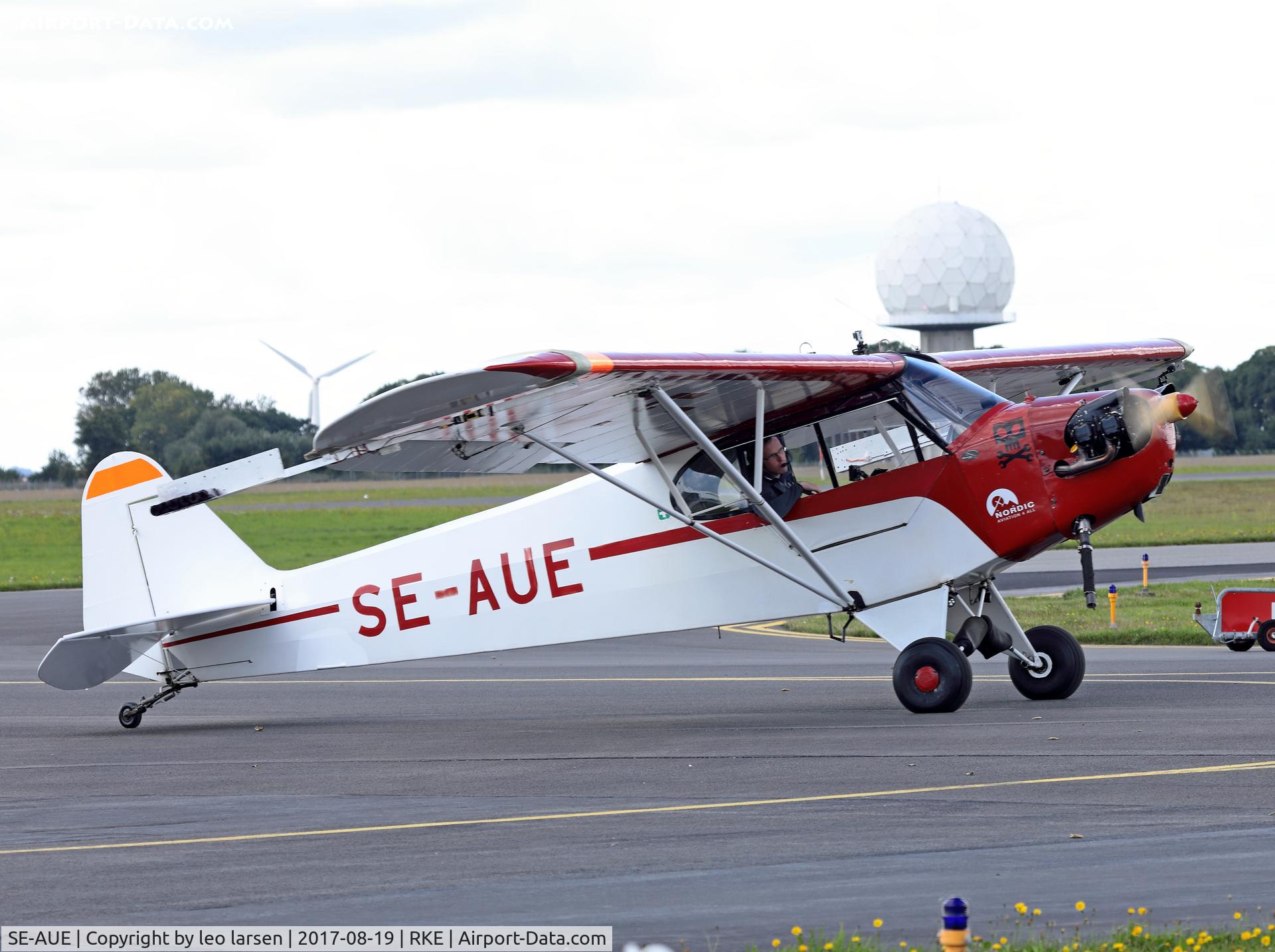 SE-AUE, 1942 Piper J3C-65 Cub Cub C/N 9460, Roskilde Air Show 19.8.2017