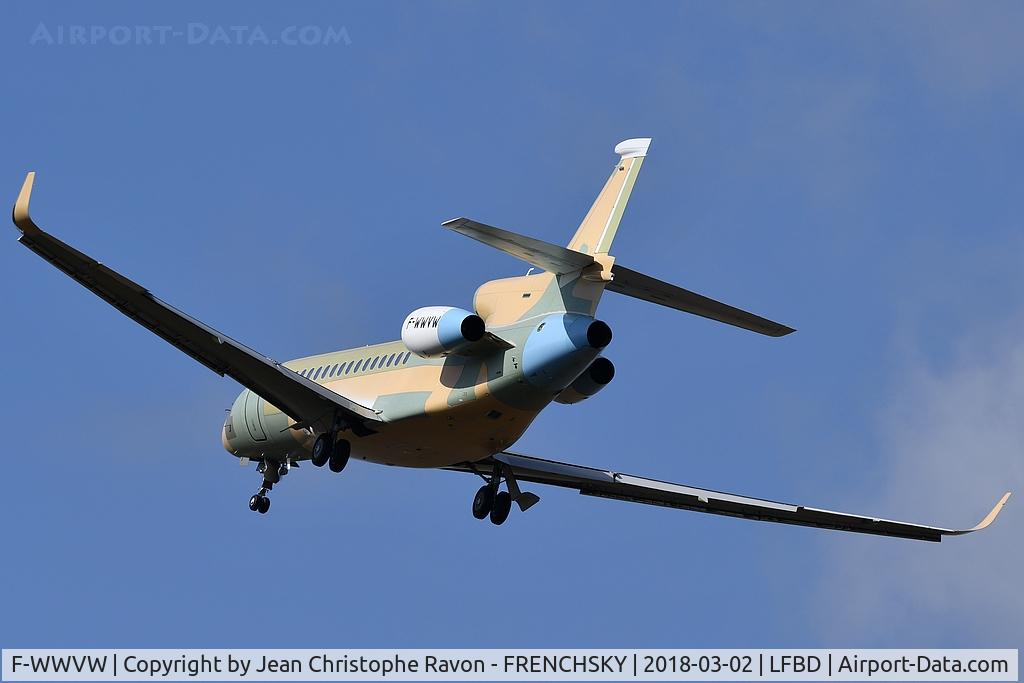 F-WWVW, 2018 Dassault Falcon 8X C/N 443, MEDOC 06