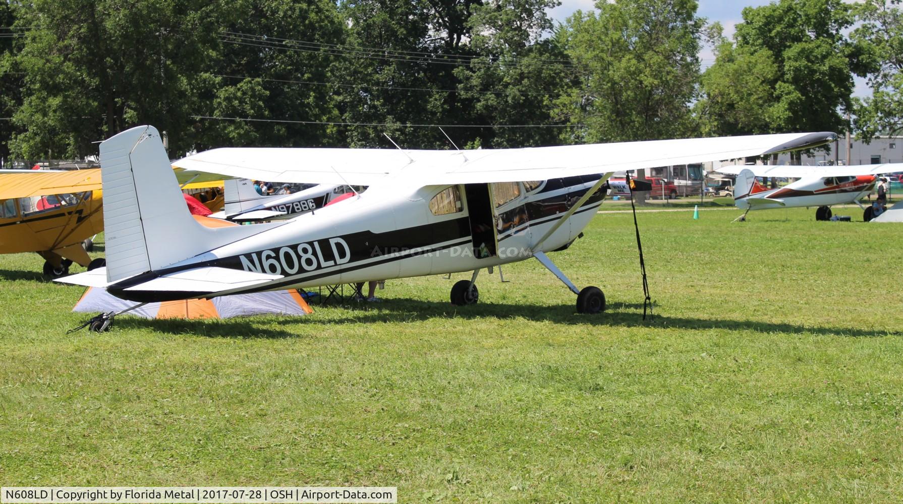 N608LD, 1958 Cessna 180A C/N 50206, Cessna 180A