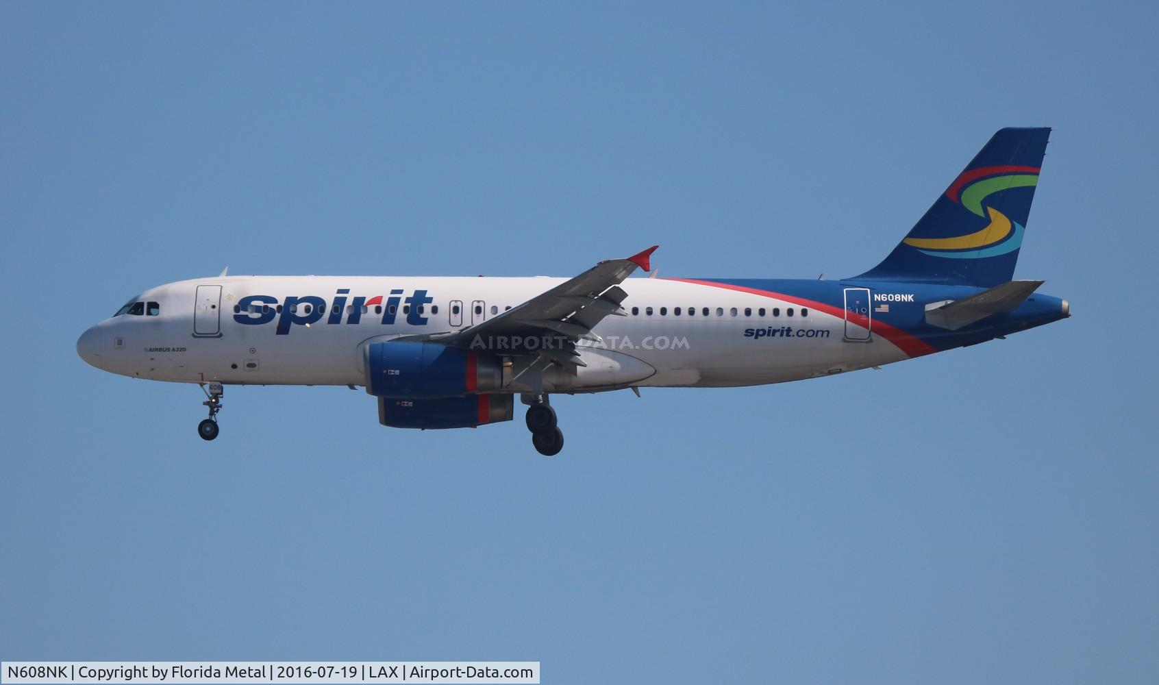 N608NK, 2011 Airbus A320-232 C/N 4902, Spirit
