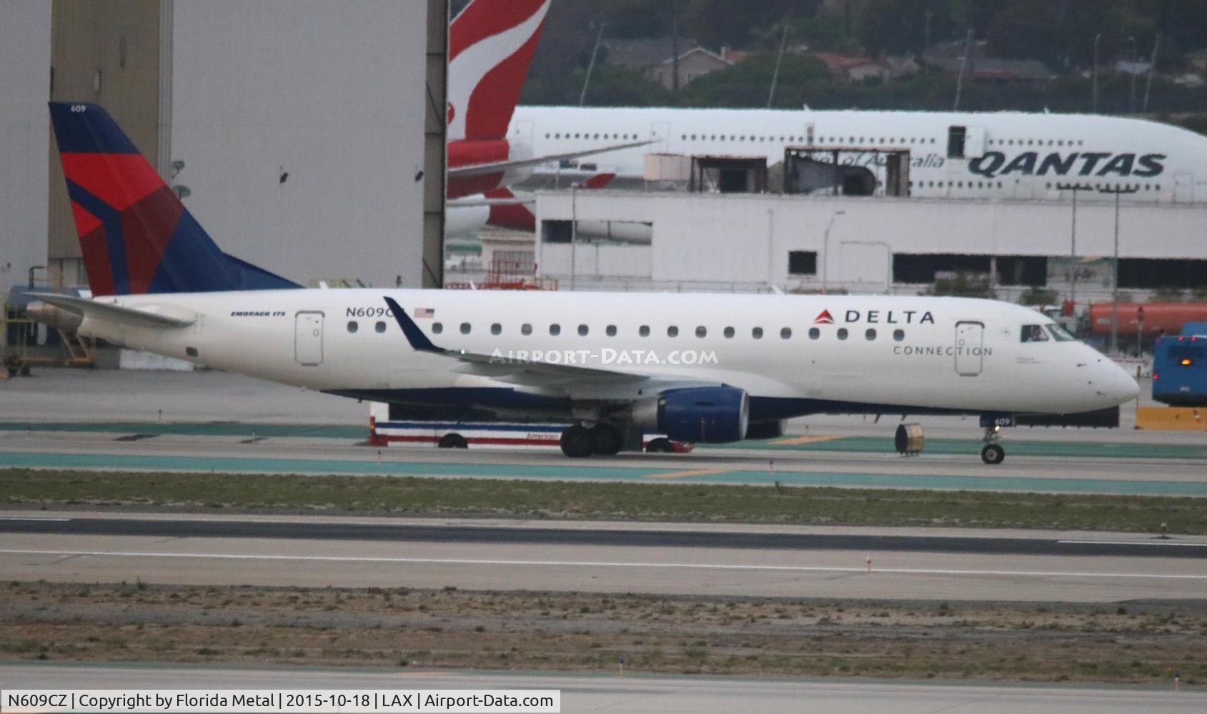 N609CZ, 2007 Embraer 175LR (ERJ-170-200LR) C/N 17000197, American Eagle