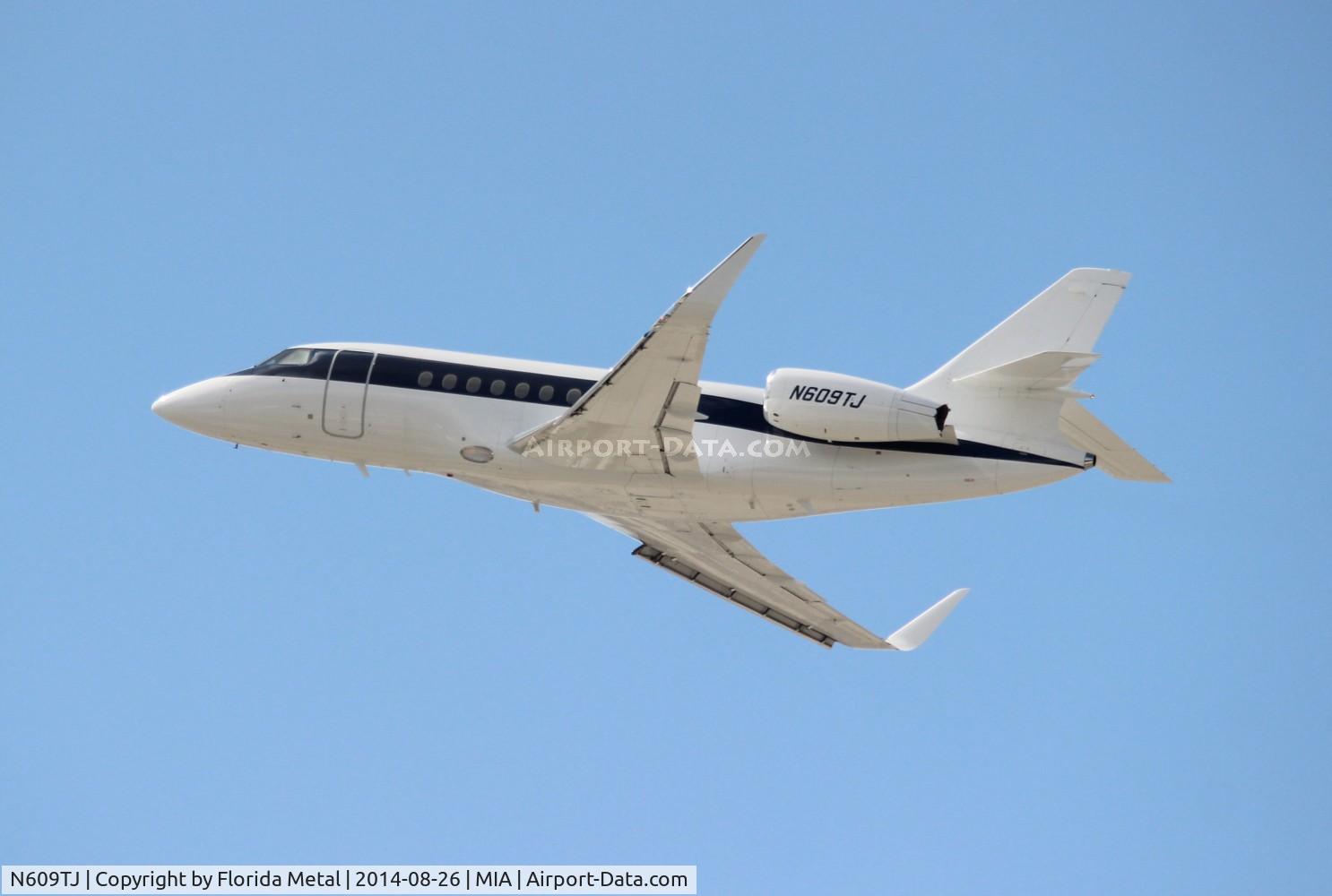 N609TJ, 2008 Dassault Falcon 2000EX C/N 155, Falcon 2000EX