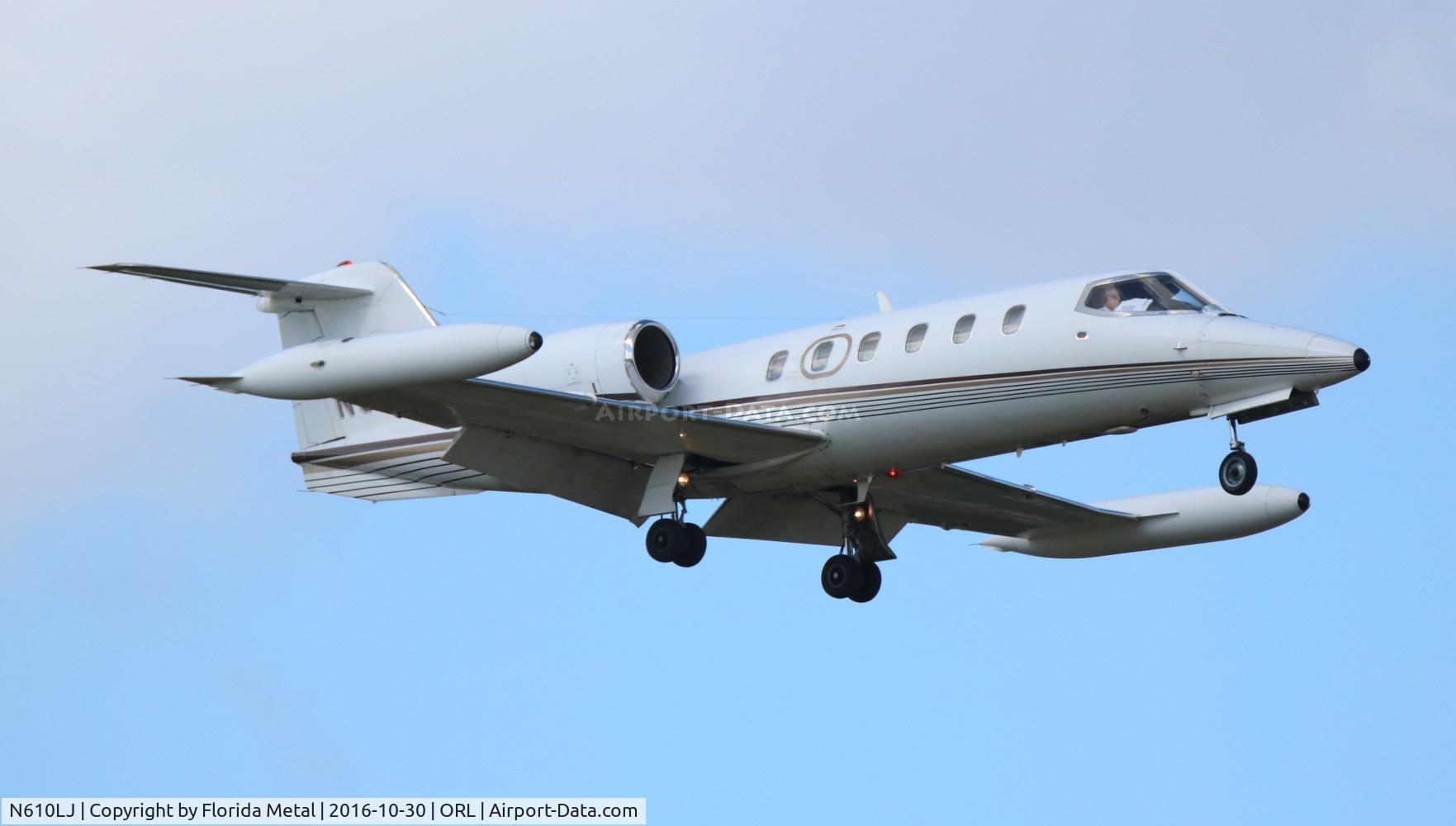 N610LJ, Gates Learjet 35A C/N 35A-610, Lear 35A
