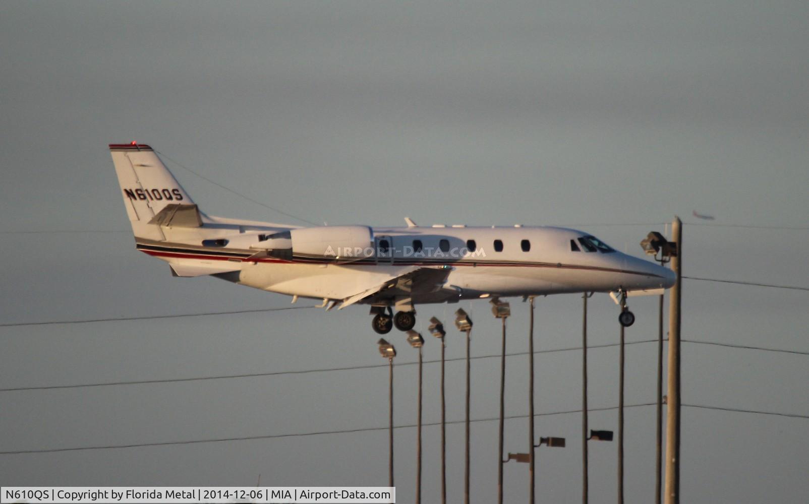 N610QS, 2001 Cessna 560XL Citation Excel C/N 560-5210, Net Jets