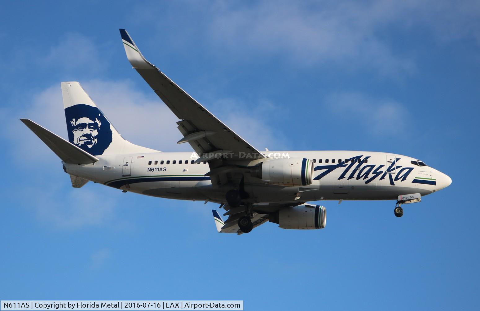 N611AS, 1999 Boeing 737-790 C/N 29753, Alaska