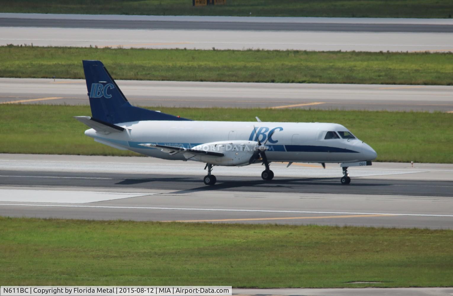 N611BC, 1986 Saab 340A C/N 340A-060, IBC Saab 340A