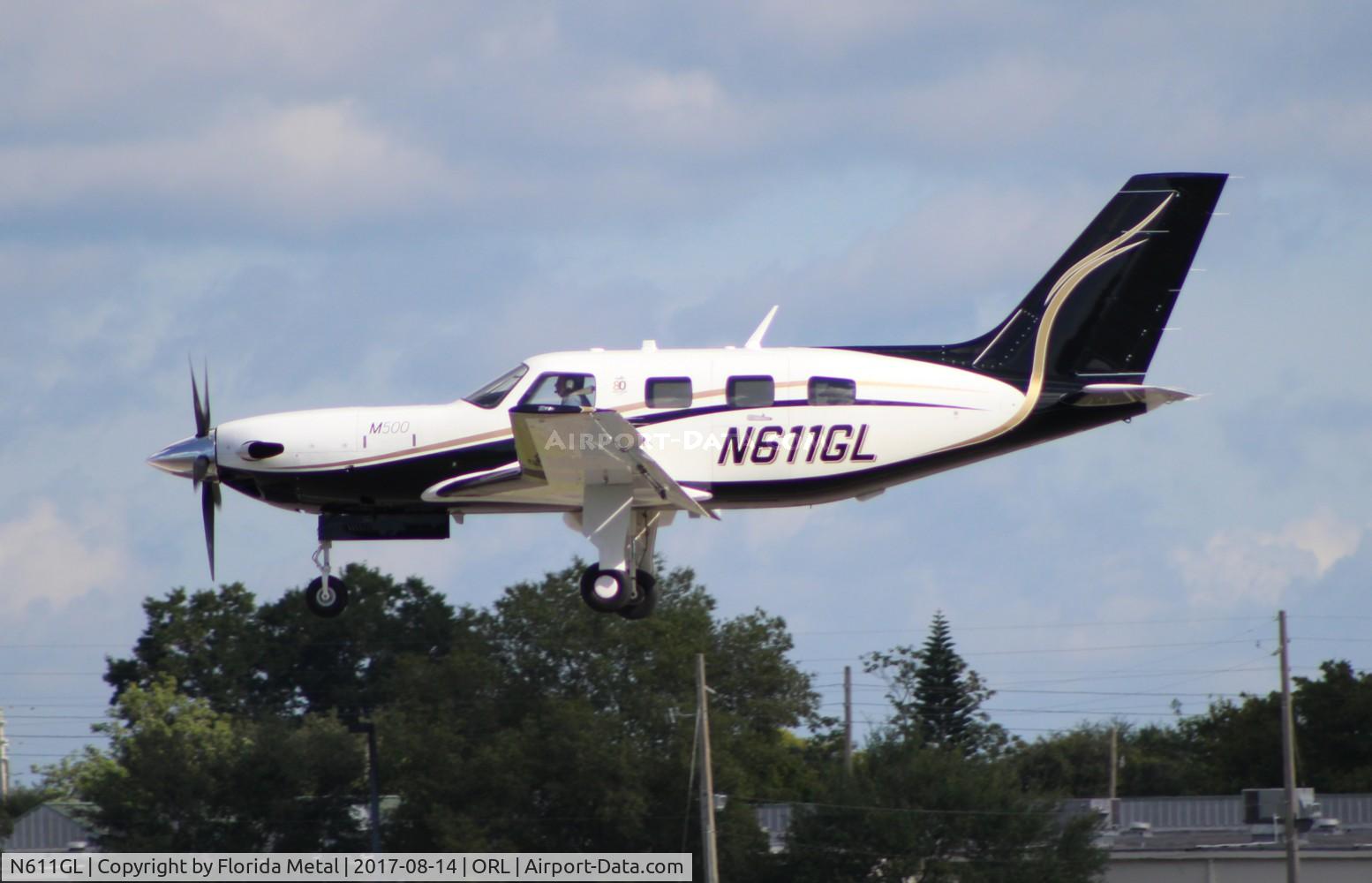 N611GL, 2017 Piper PA-46-500TP Meridian M500 C/N 4697623, Piper M500