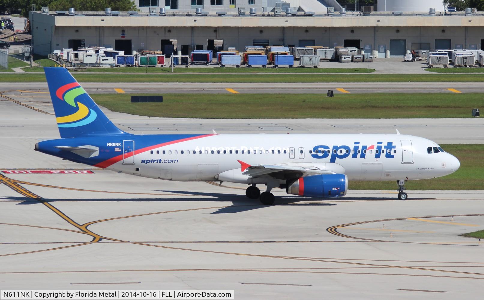 N611NK, 2011 Airbus A320-232 C/N 4996, Spirit