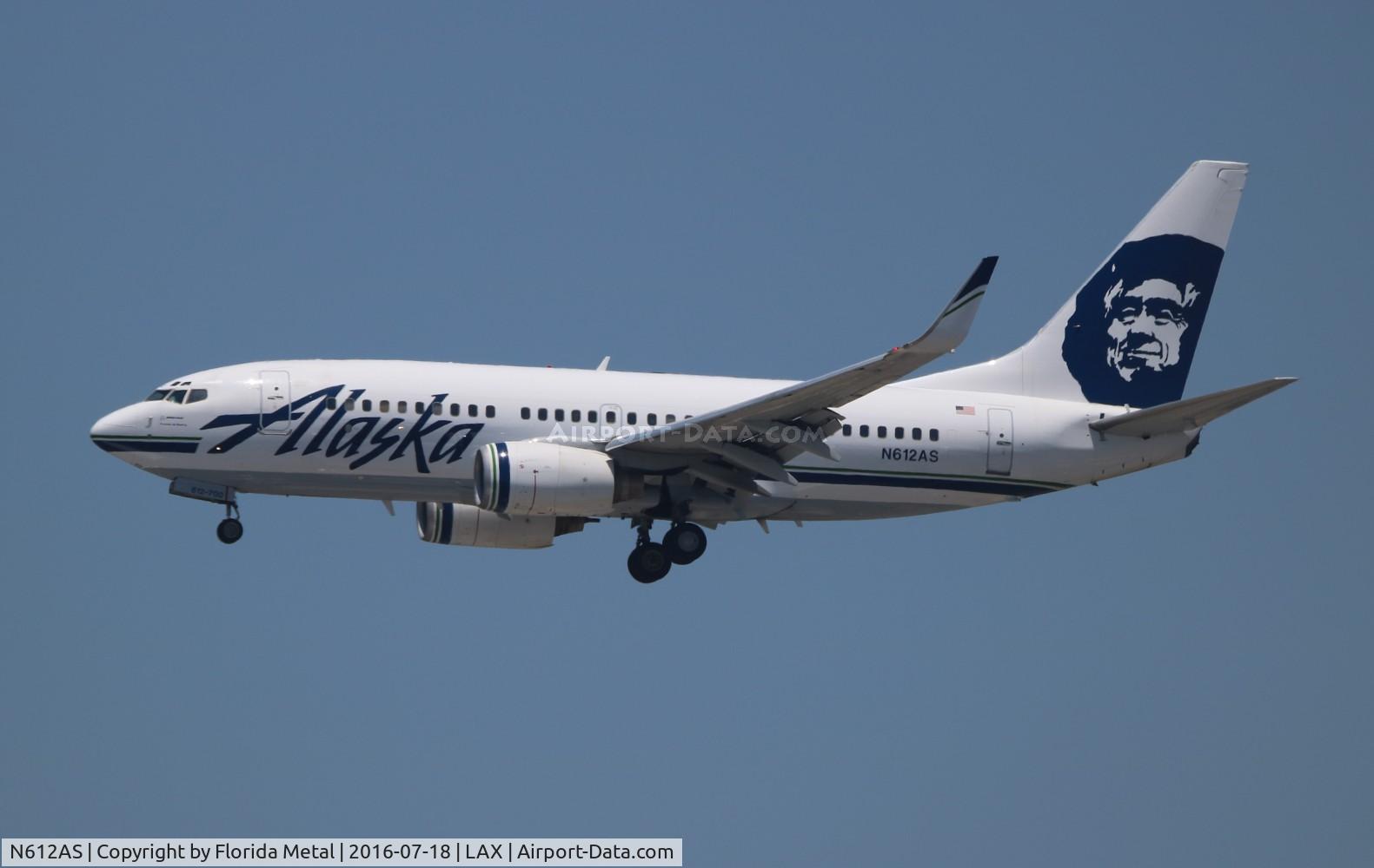 N612AS, 1999 Boeing 737-790 C/N 30162, Alaska