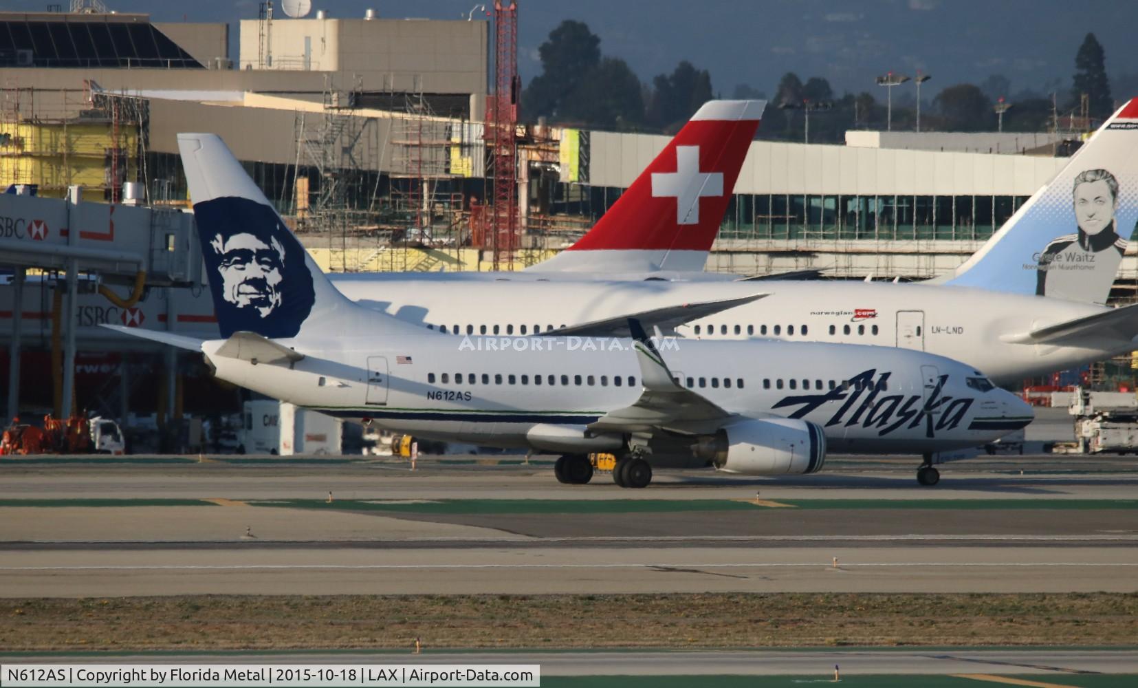 N612AS, 1999 Boeing 737-790 C/N 30162, Alaska