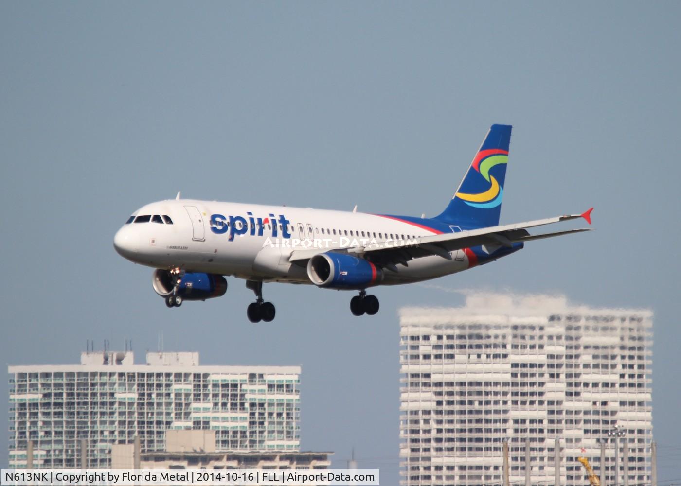 N613NK, 2012 Airbus A320-232 C/N 5042, Spirit