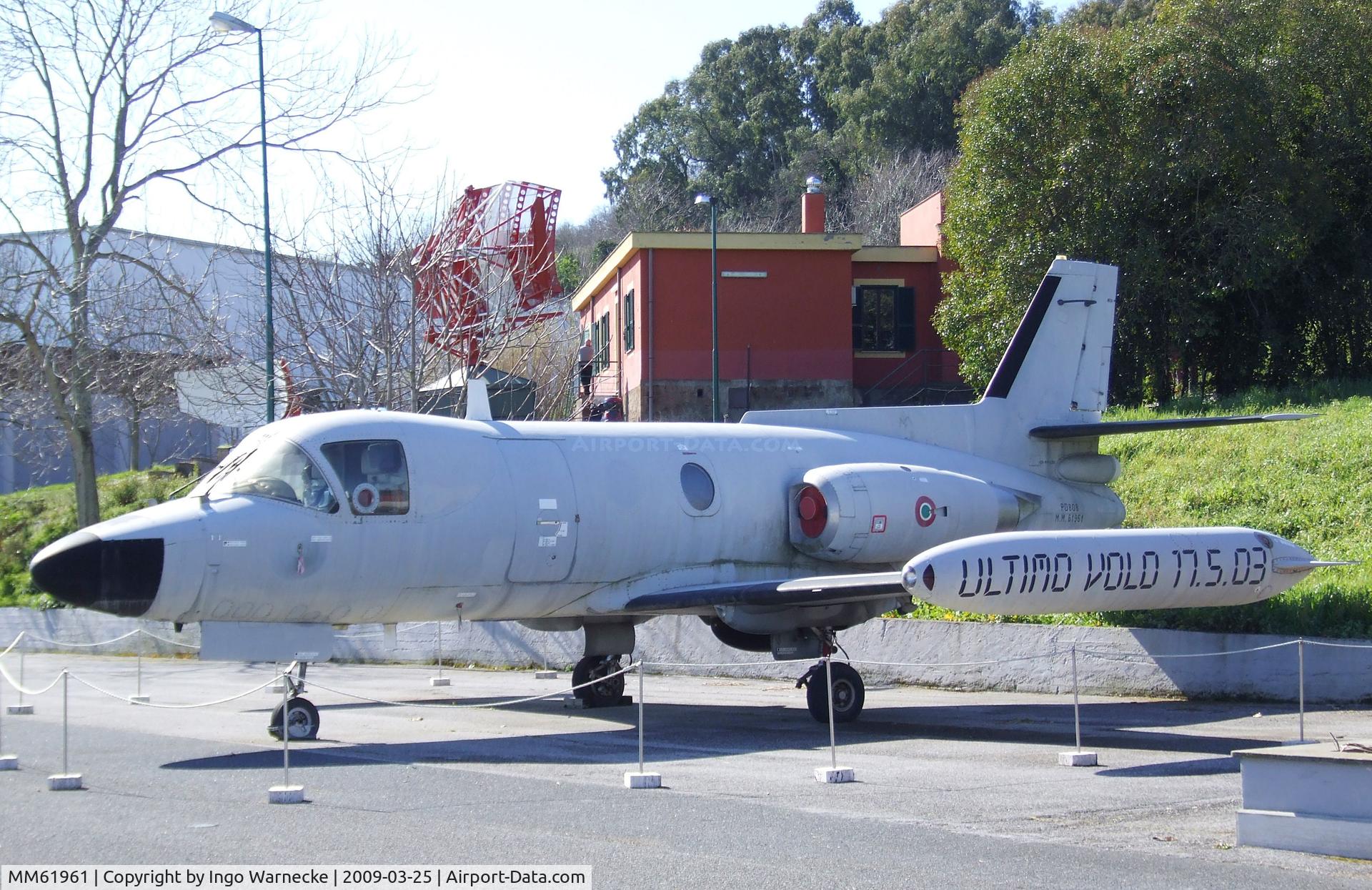 MM61961, 1972 Piaggio PD-808GE1 C/N 518, Piaggio (Piaggio/Douglas) PD.808GE at the Museo storico dell'Aeronautica Militare, Vigna di Valle