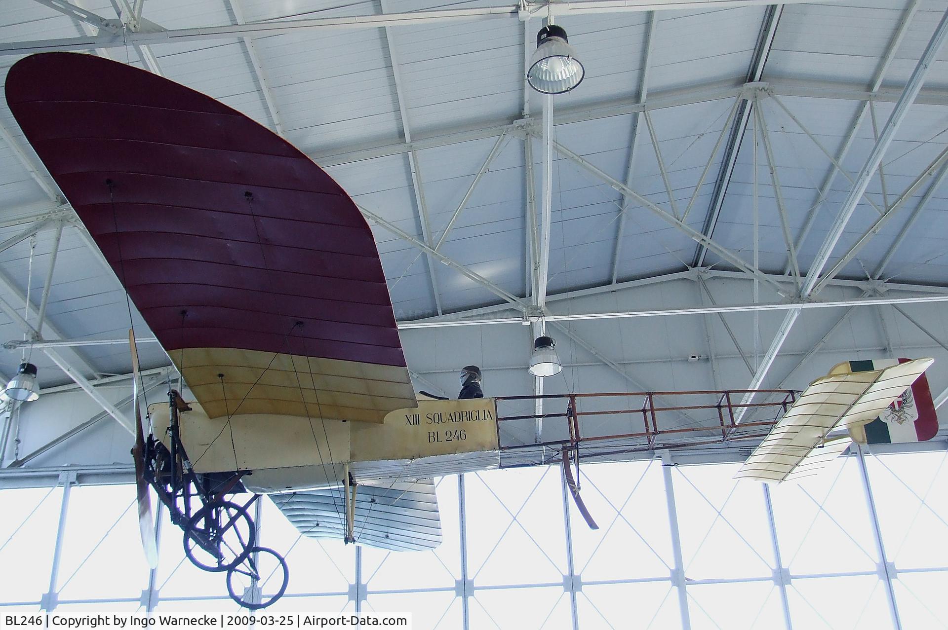 BL246, Bleriot XI-2 Replica C/N Not found BL246, Bleriot XI-2 Replica at the Museo storico dell'Aeronautica Militare, Vigna di Valle