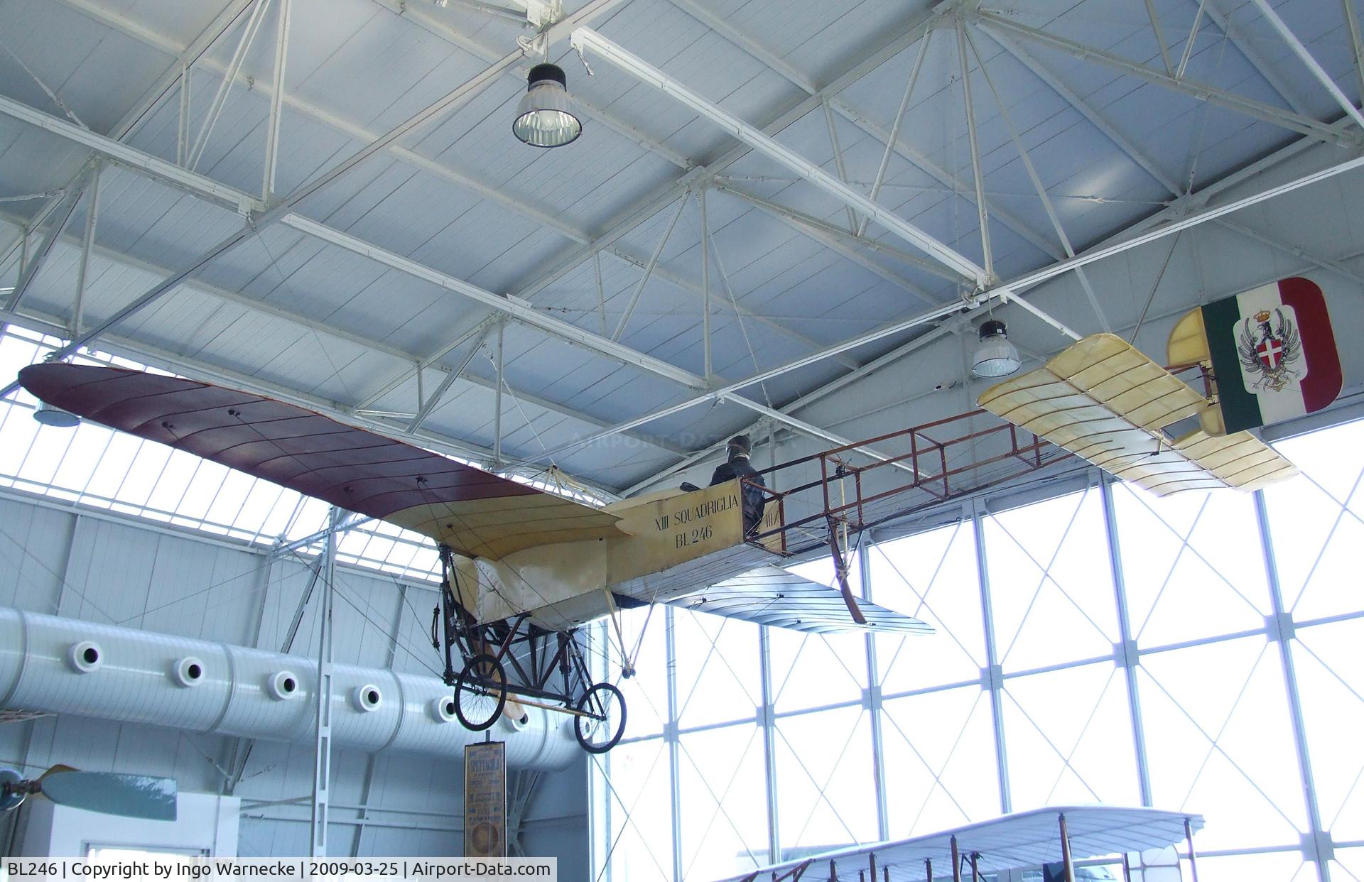 BL246, Bleriot XI-2 Replica C/N Not found BL246, Bleriot XI-2 Replica at the Museo storico dell'Aeronautica Militare, Vigna di Valle