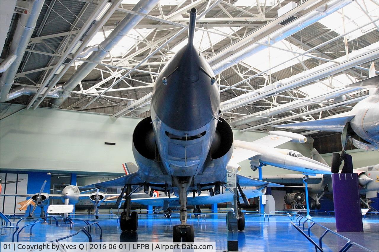 01, 1965 Dassault Mirage III.V C/N 01, Dassault Mirage III.V, Air & Space Museum Paris-Le Bourget (LFPB)