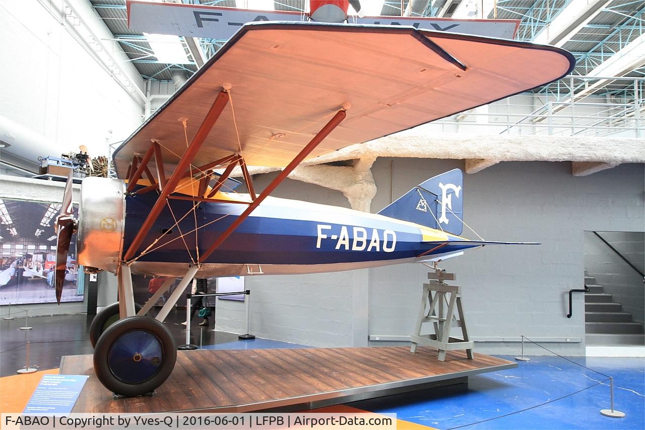 F-ABAO, Morane-Saulnier MS AI C/N 2283, Morane-Saulnier MS AI, Air & Space Museum Paris-Le Bourget (LFPB)