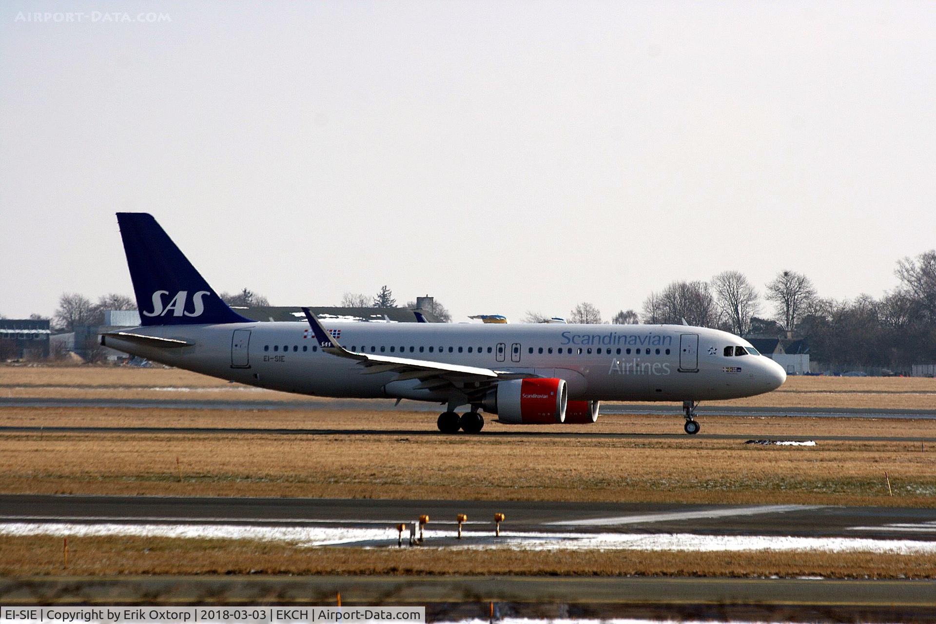 EI-SIE, 2018 Airbus A320-251N C/N 8058, EI-SIE taxing for takeoff rw 04R
