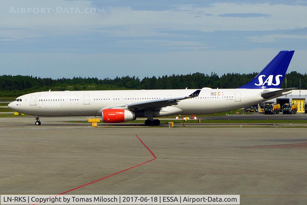 LN-RKS, 2015 Airbus A330-343E C/N 1665, 