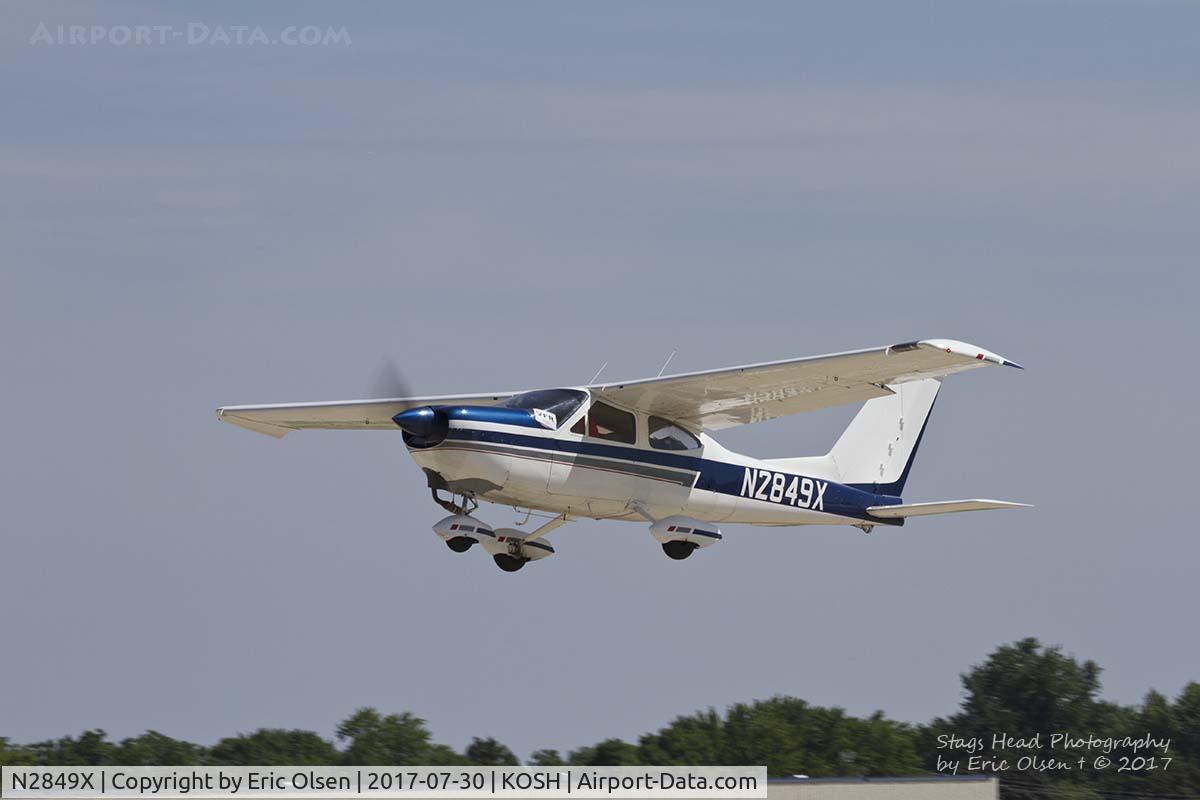 N2849X, 1967 Cessna 177 Cardinal C/N 17700249, Cessna 177 departing Airventure