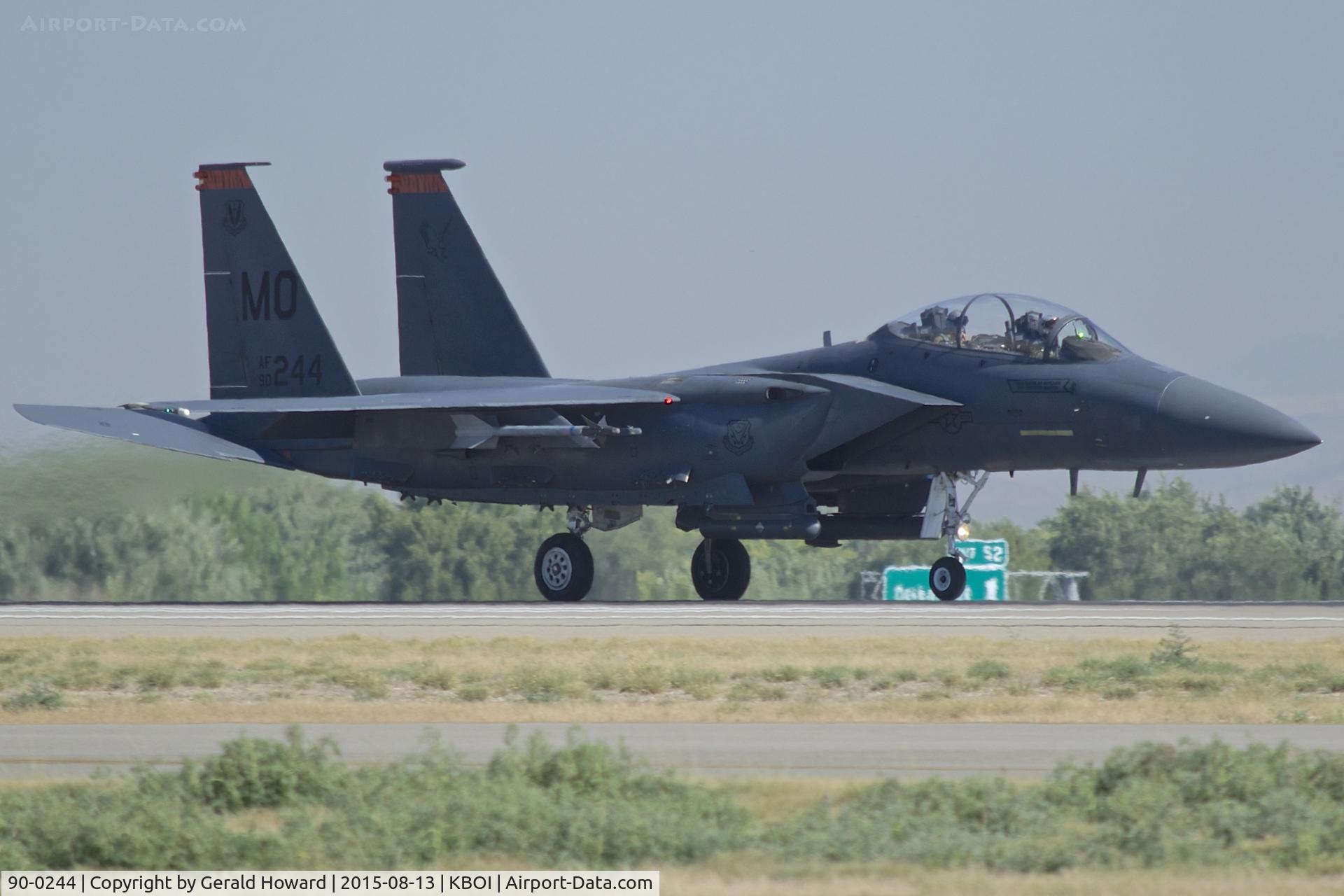 90-0244, 1990 McDonnell Douglas F-15E Strike Eagle C/N 1177/E146, 391st Fighter Sq. 