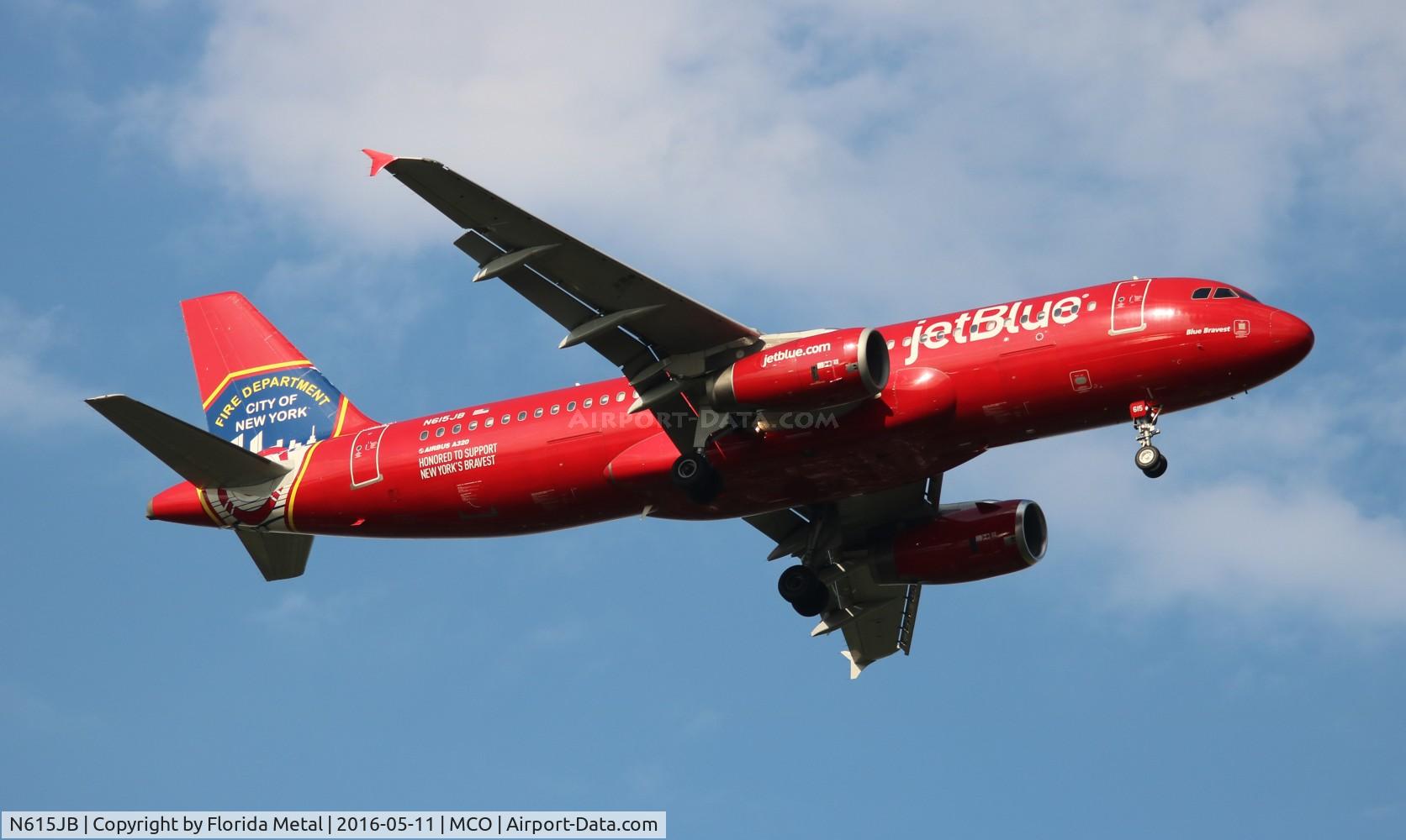 N615JB, 2005 Airbus A320-232 C/N 2461, Jet Blue NYFD