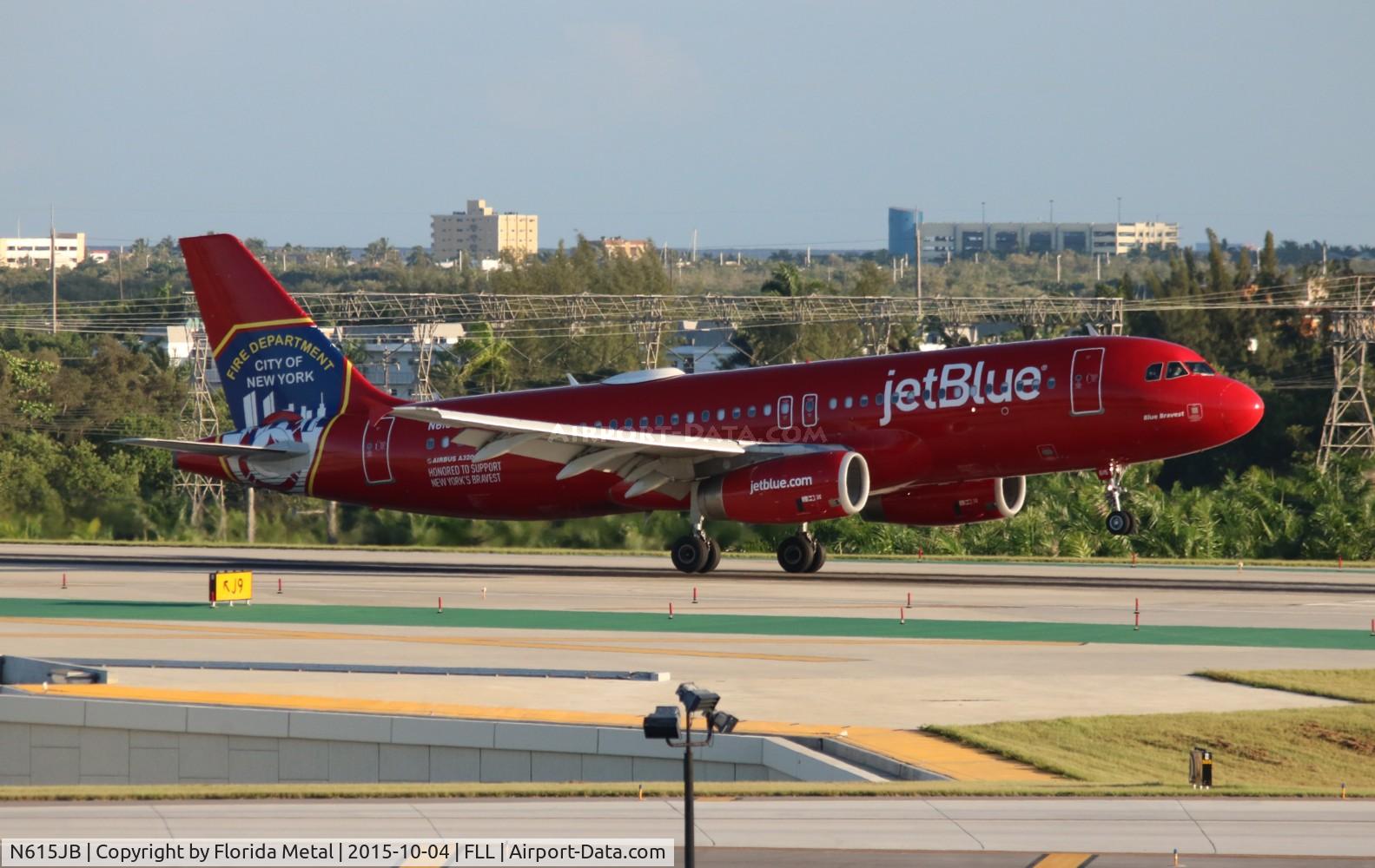 N615JB, 2005 Airbus A320-232 C/N 2461, Jet Blue NYFD