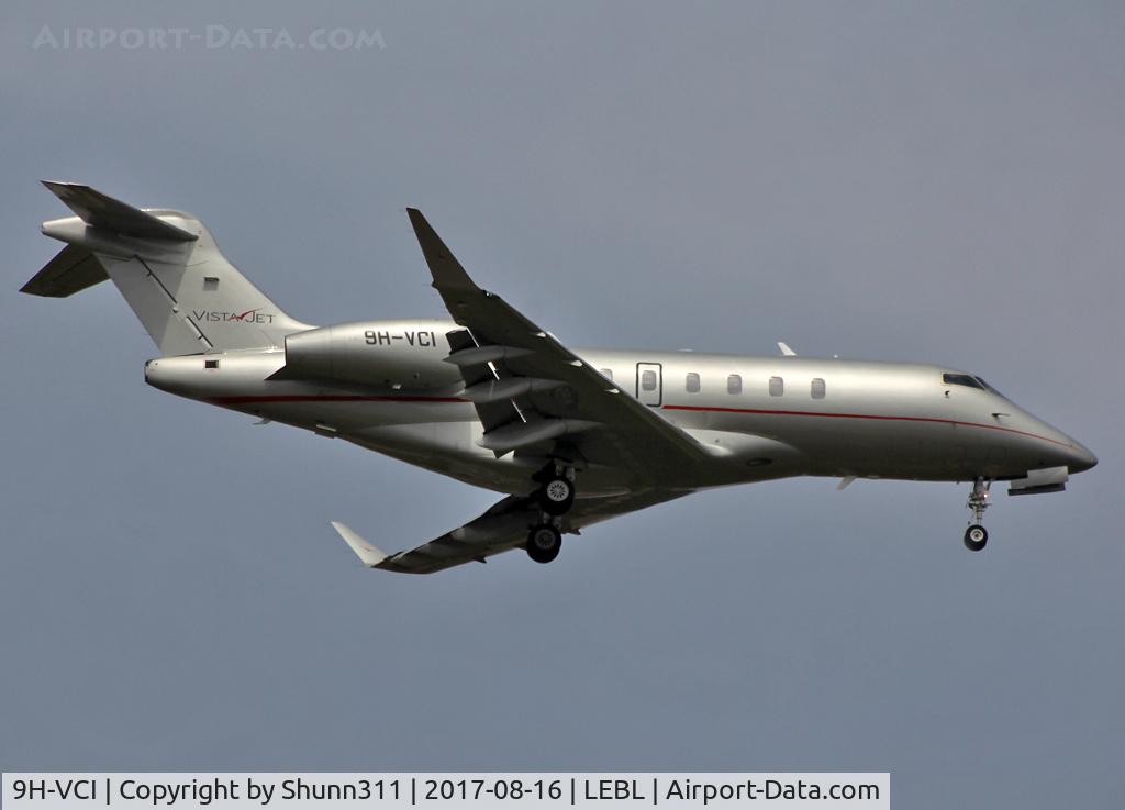 9H-VCI, 2014 Bombardier Challenger 350 (BD-100-1A10) C/N 20550, Landing rwy 07L