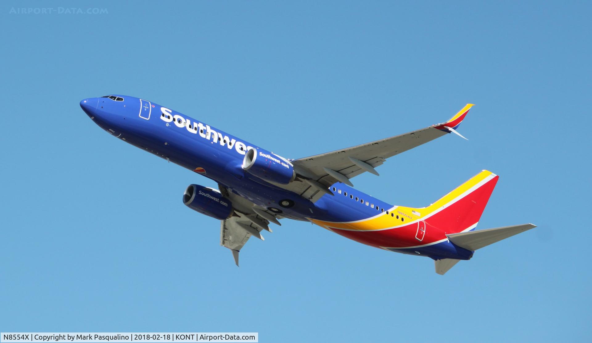 N8554X, 2017 Boeing 737-8H4 C/N 36993, Boeing 737-800