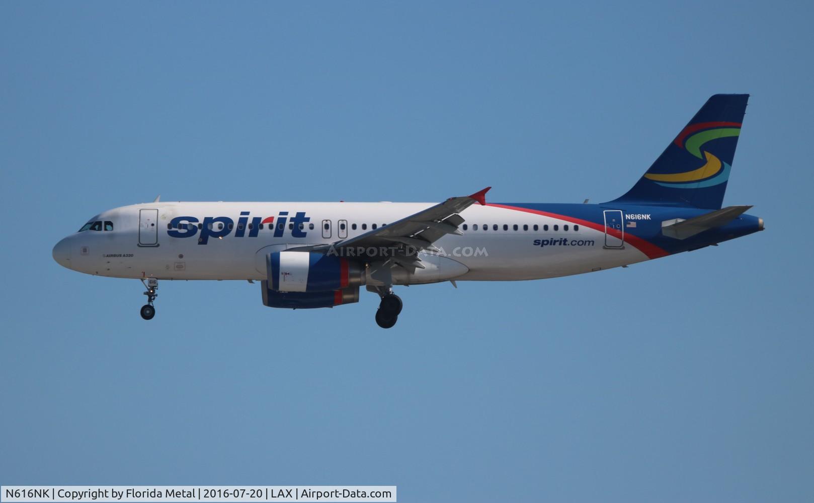 N616NK, 2012 Airbus A320-232 C/N 5370, Spirit