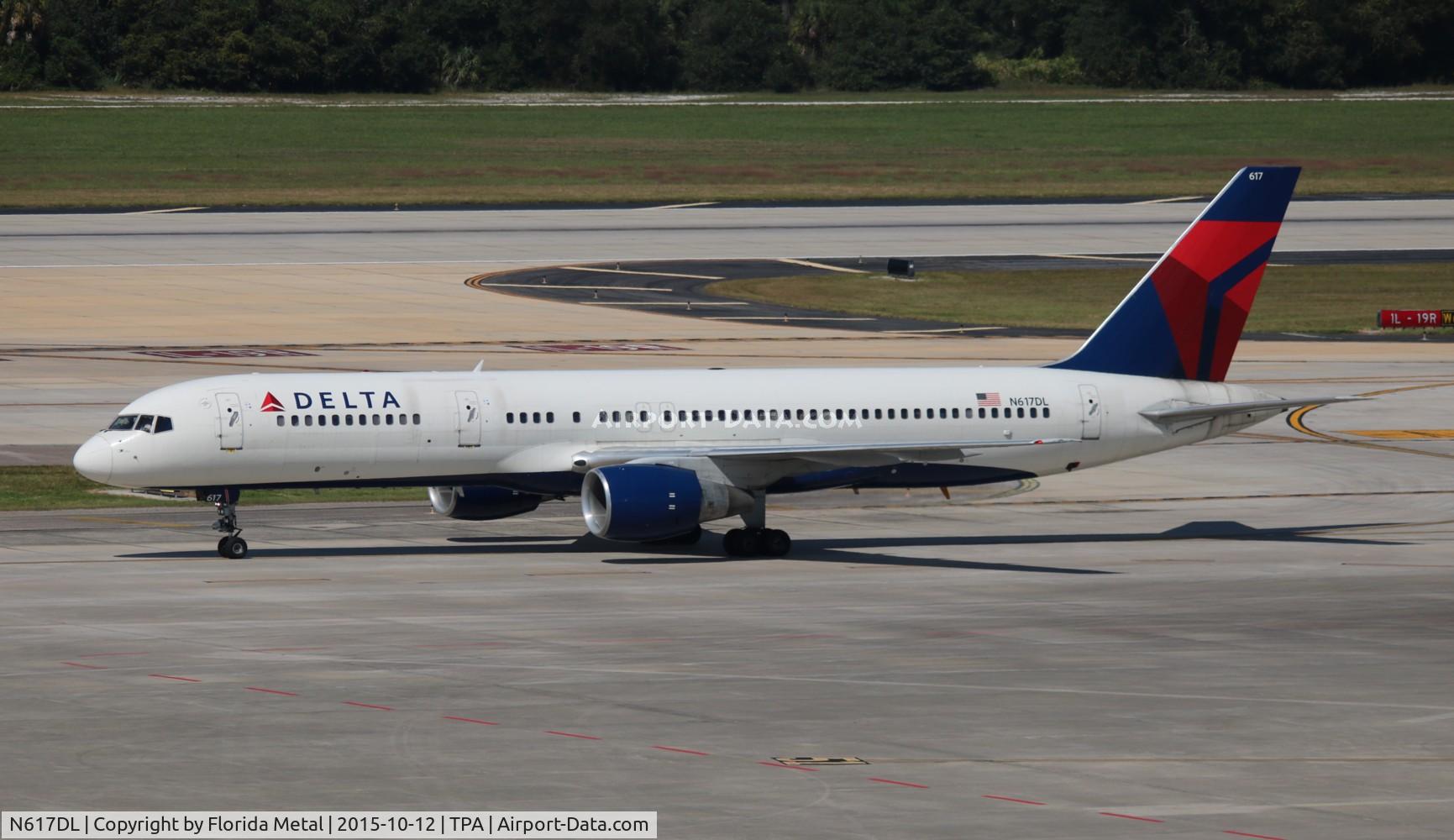 N617DL, 1986 Boeing 757-232 C/N 22907, Delta