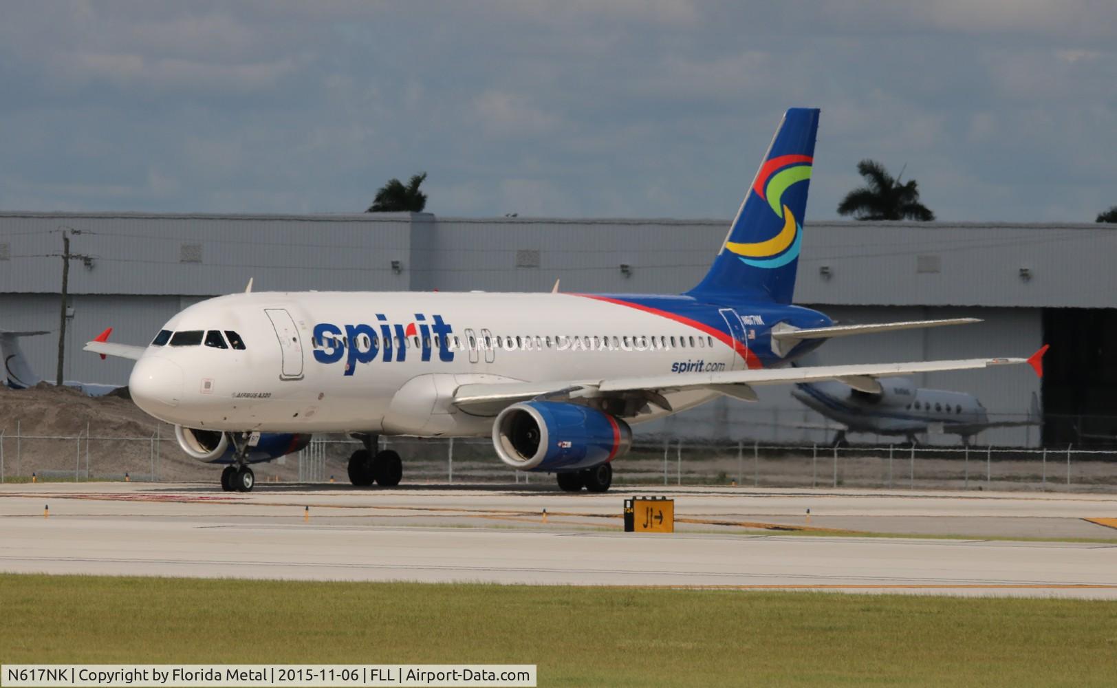 N617NK, 2012 Airbus A320-232 C/N 5387, Spirit