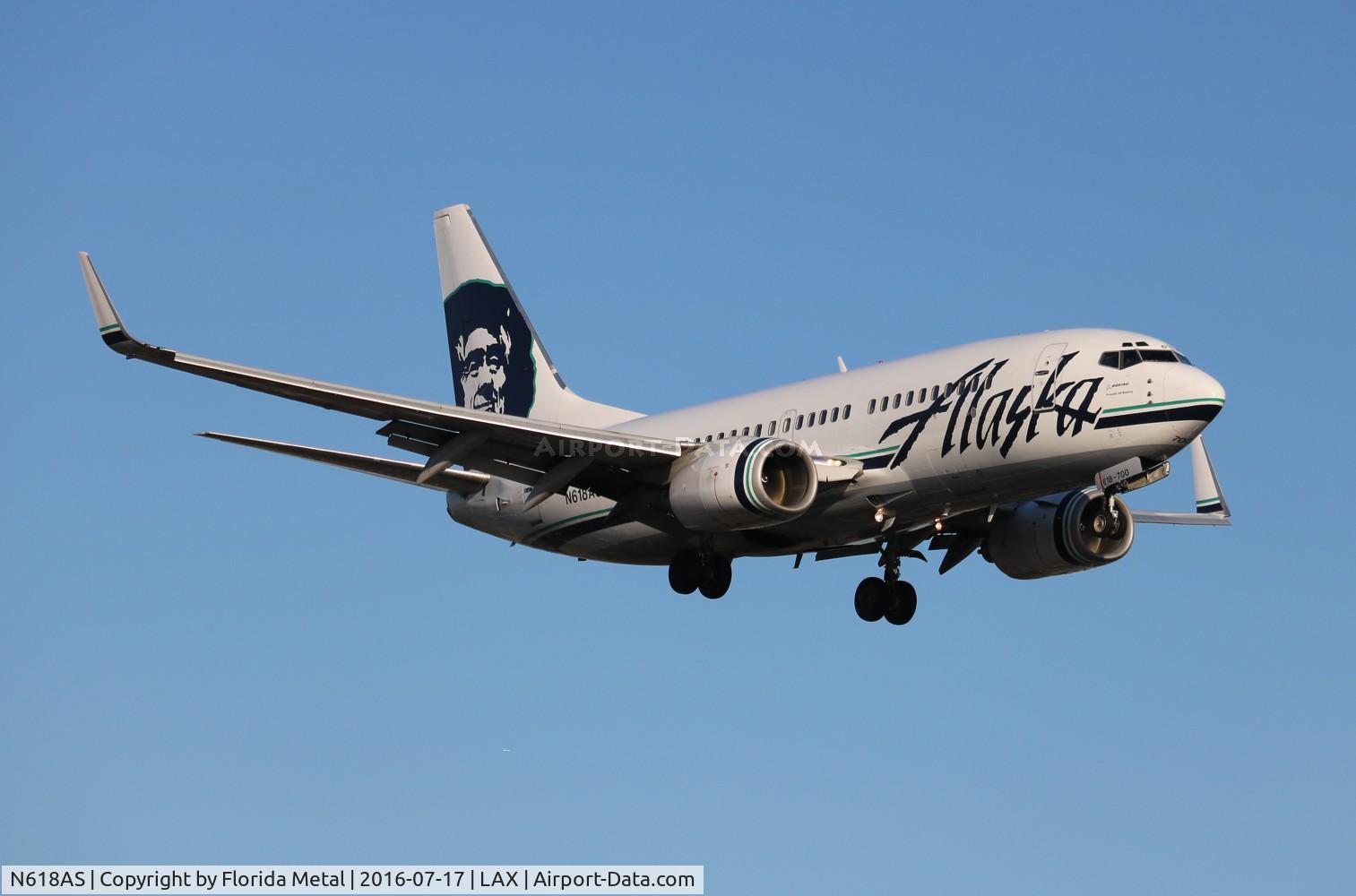 N618AS, 2000 Boeing 737-790 C/N 30543, Alaska