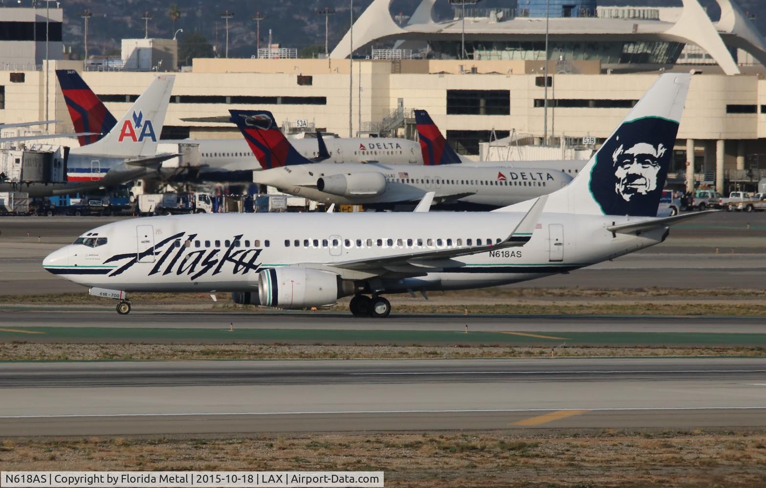 N618AS, 2000 Boeing 737-790 C/N 30543, Alaska