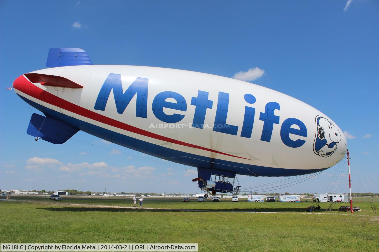N618LG, 2000 American Blimp Corp A-60+ C/N 018, Snoopy 1