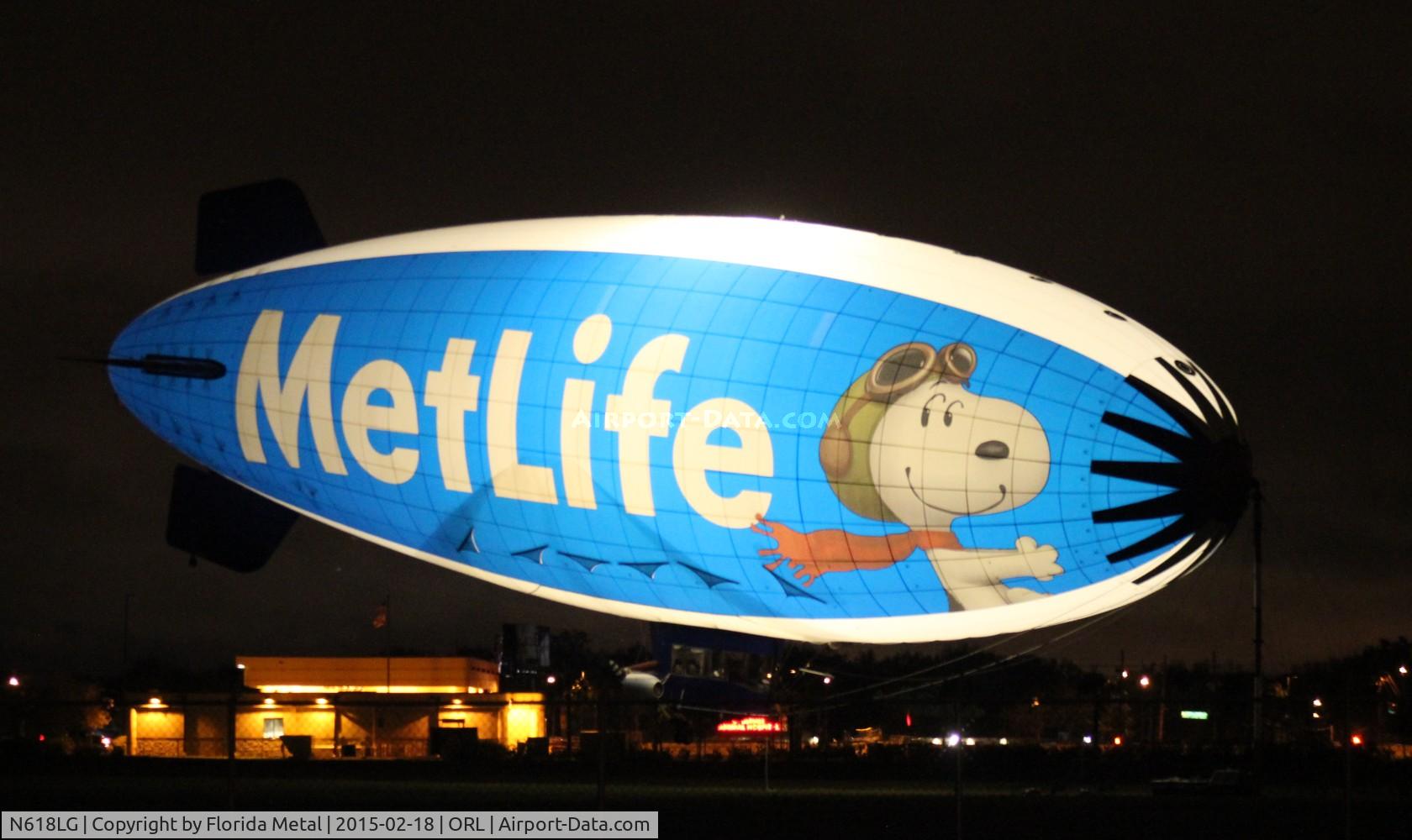 N618LG, 2000 American Blimp Corp A-60+ C/N 018, Snoopy 1