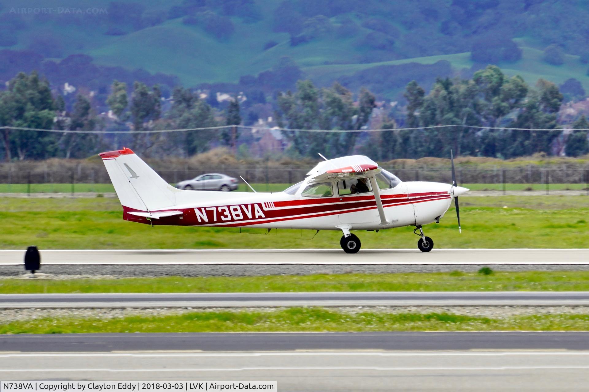 N738VA, 1978 Cessna 172N C/N 17270261, Livermore Airport California 2018.