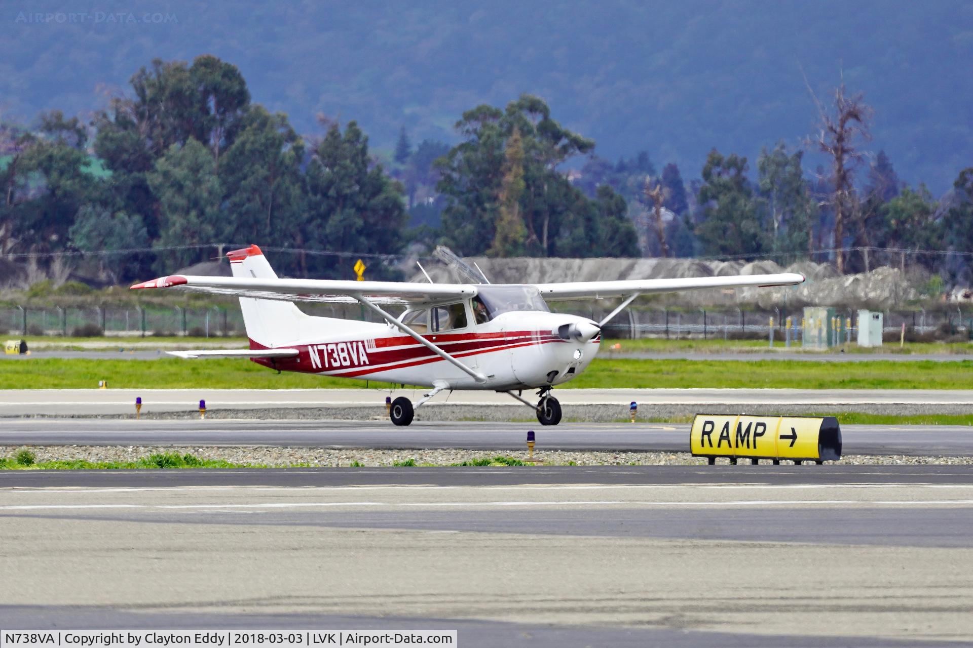 N738VA, 1978 Cessna 172N C/N 17270261, Livermore Airport California 2018.