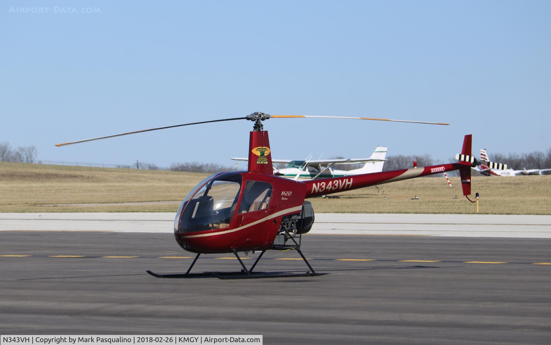 N343VH, 1993 Robinson R22 Beta C/N 2313, Robinson R22