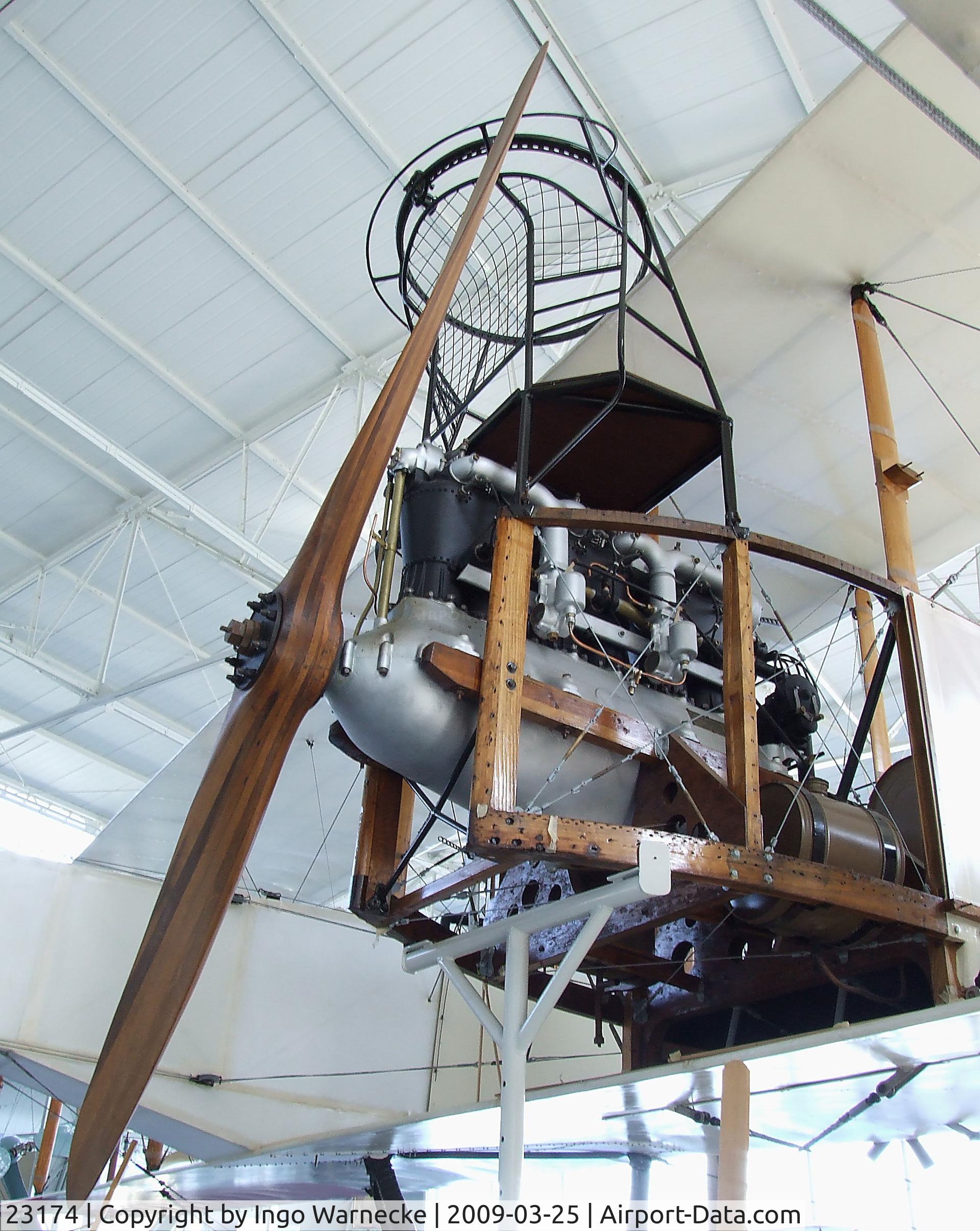 23174, 1916 Caproni Ca.3 Falco C/N unknown_23174, Caproni Ca.3 (Ca.33) at the Museo storico dell'Aeronautica Militare, Vigna di Valle