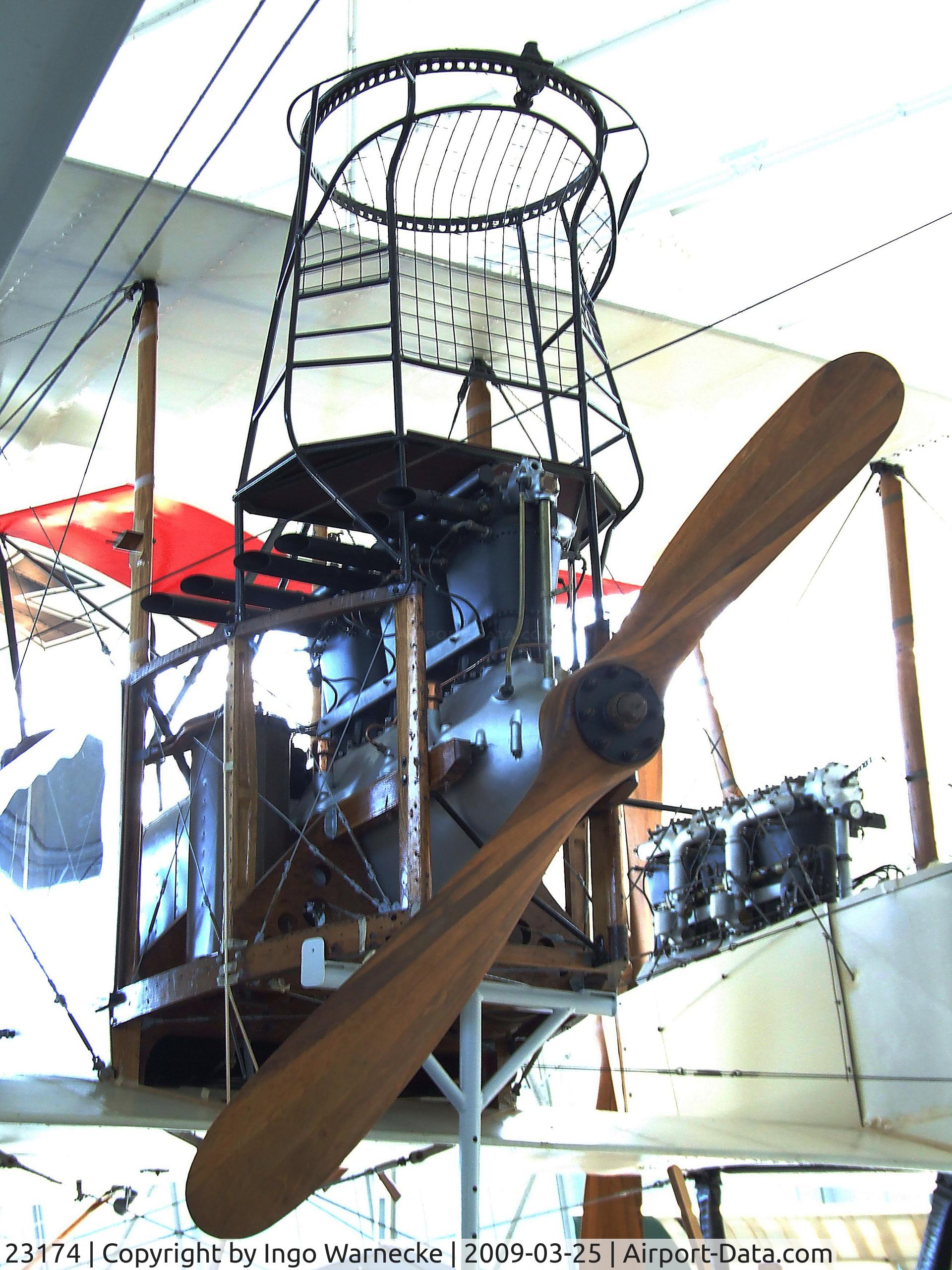 23174, 1916 Caproni Ca.3 Falco C/N unknown_23174, Caproni Ca.3 (Ca.33) at the Museo storico dell'Aeronautica Militare, Vigna di Valle