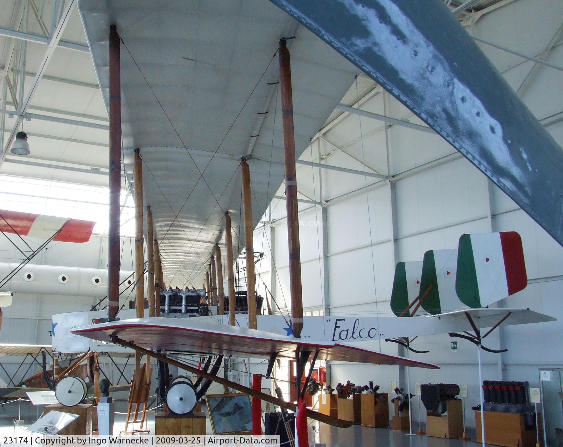 23174, 1916 Caproni Ca.3 Falco C/N unknown_23174, Caproni Ca.3 (Ca.33) at the Museo storico dell'Aeronautica Militare, Vigna di Valle
